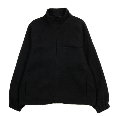 ARPENTEUR TRACK S P/O JACKET FANTAISIE TWEED BLACK