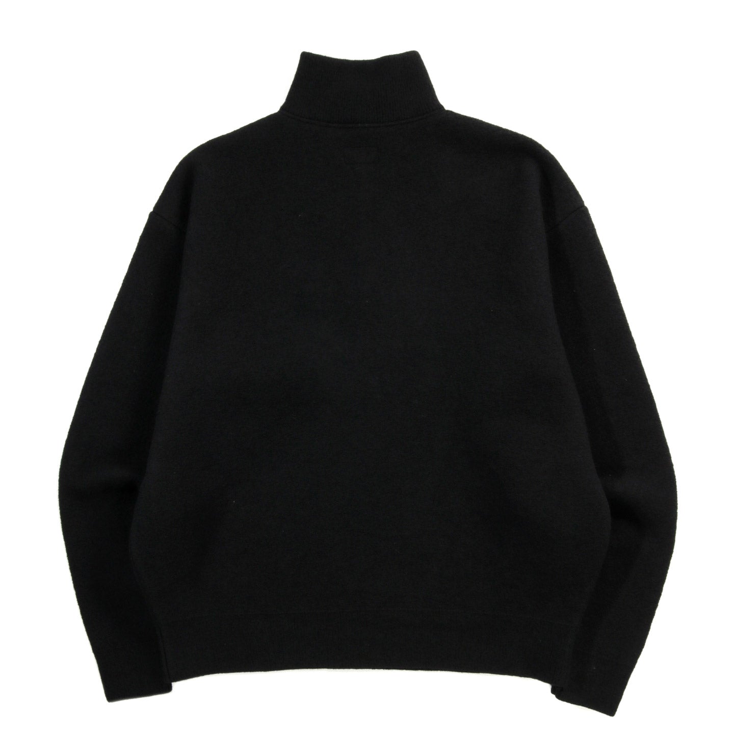 ARPENTEUR CAM SWEATER FELTED WOOL BLACK