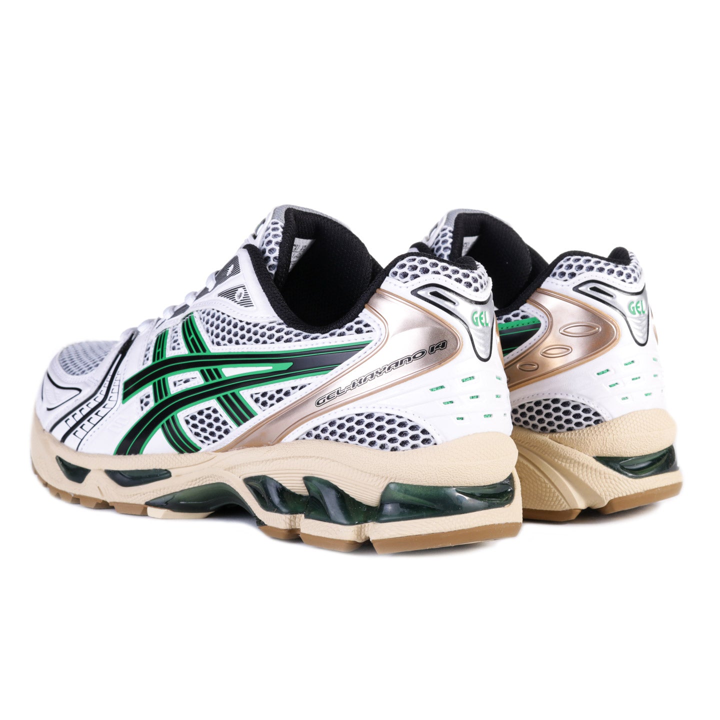 ASICS GEL-KAYANO 14 WHITE / HINOKI BEIGE