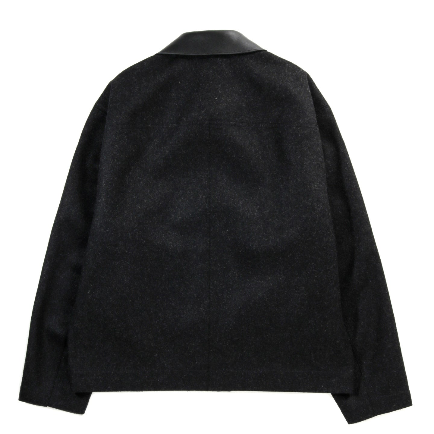 ARPENTEUR LUX C JACKET WOOL MELTON CHARCOAL