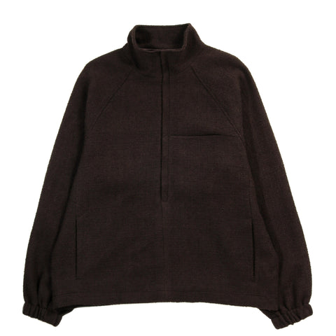 ARPENTEUR TRACK S P/O JACKET FANTAISIE TWEED BROWN