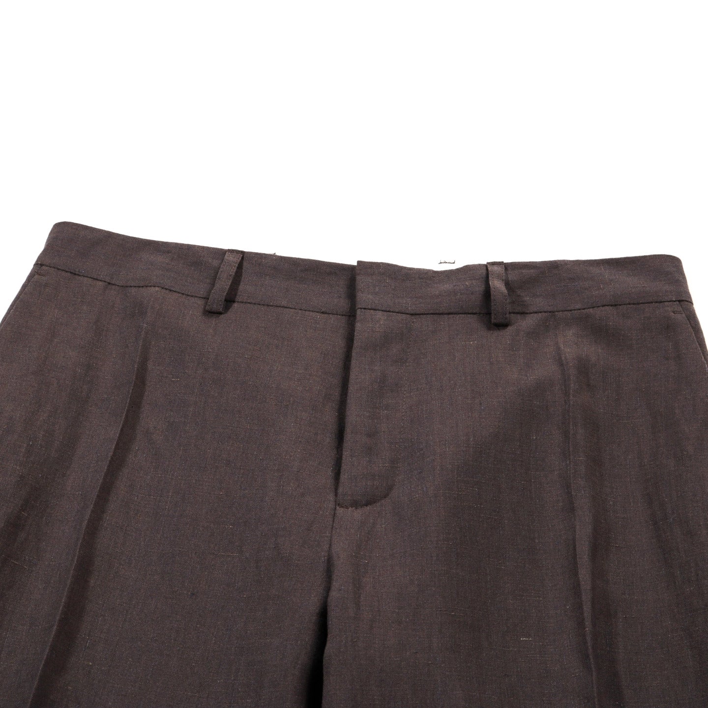 A KIND OF GUISE TAILORED WIDE TROUSERS BURNT UMBER