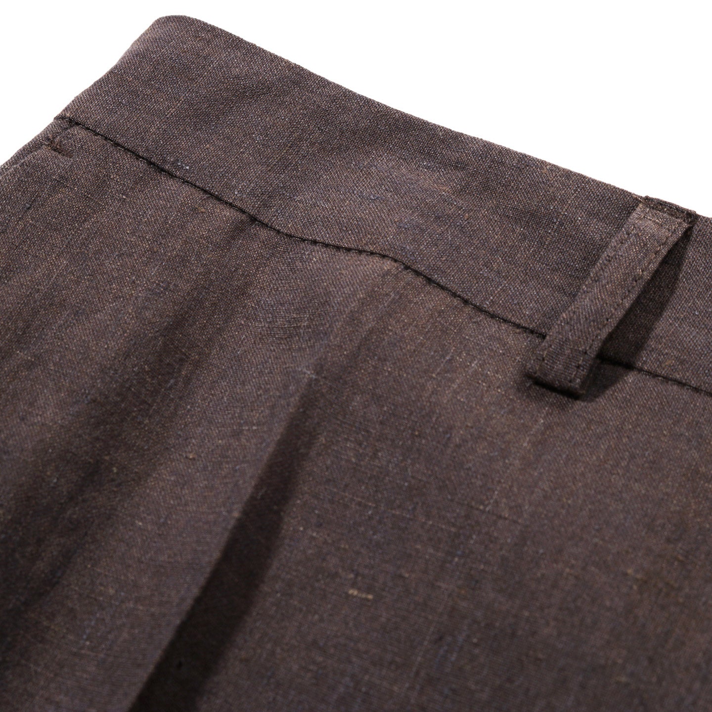 A KIND OF GUISE TAILORED WIDE TROUSERS BURNT UMBER