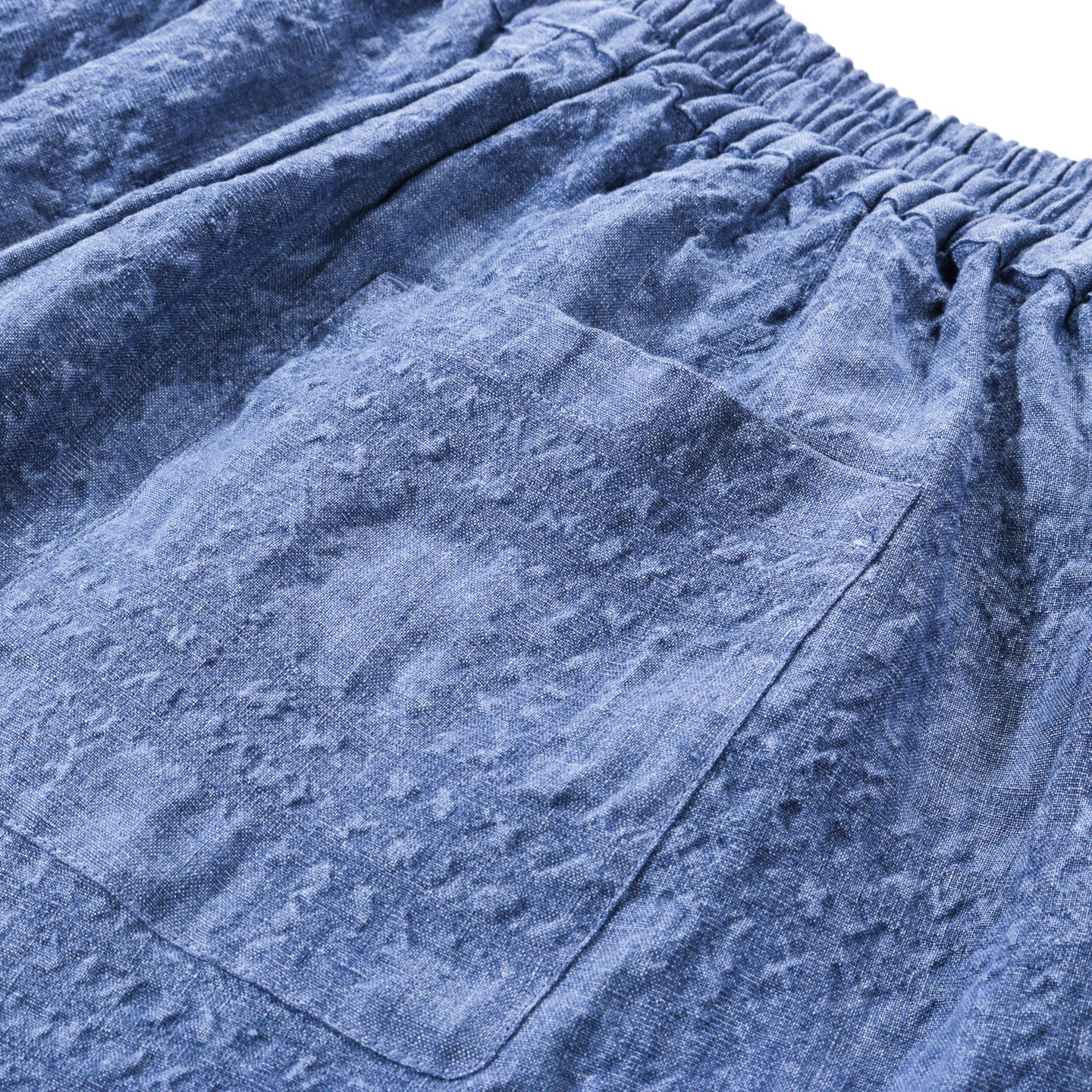 A KIND OF GUISE SALEH SHORTS AQUAMARINE SEERCHECK