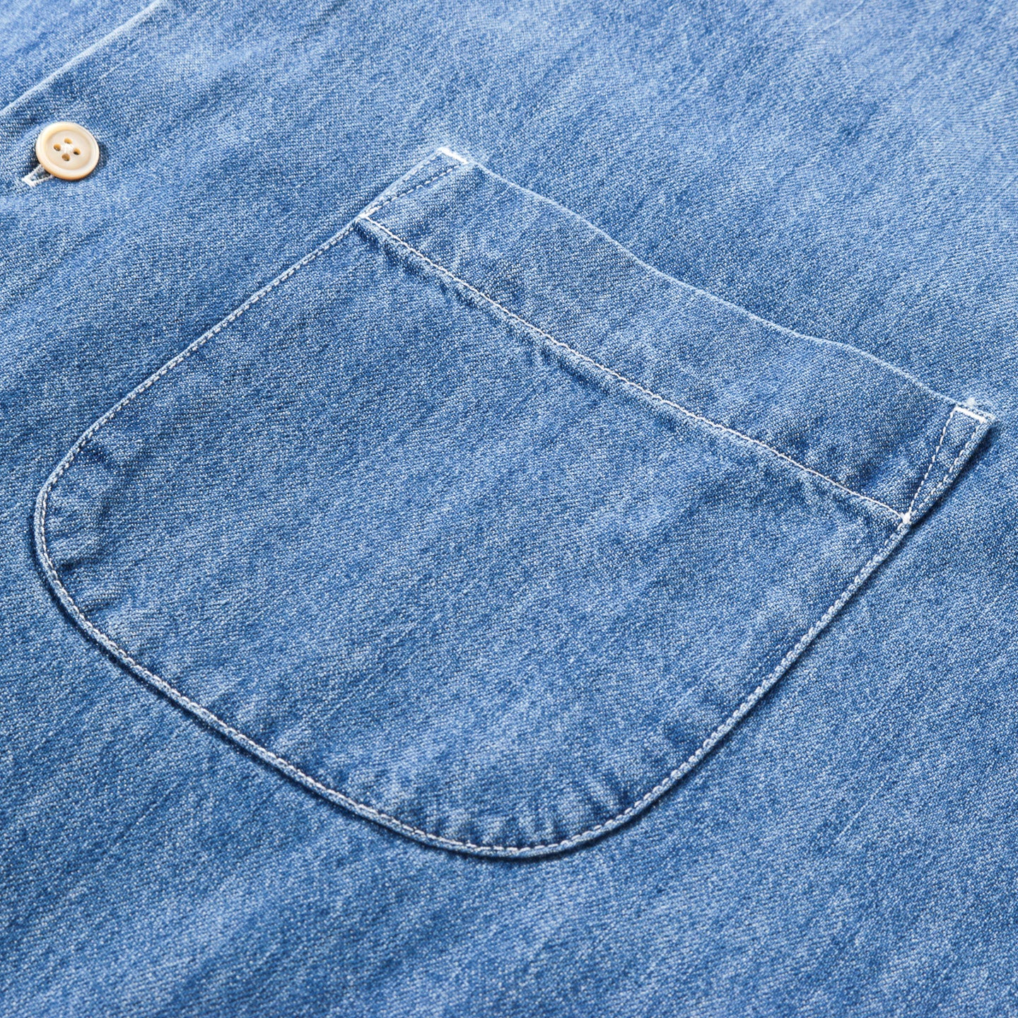 A KIND OF GUISE GUSTO SHIRT WASHED INDIGO