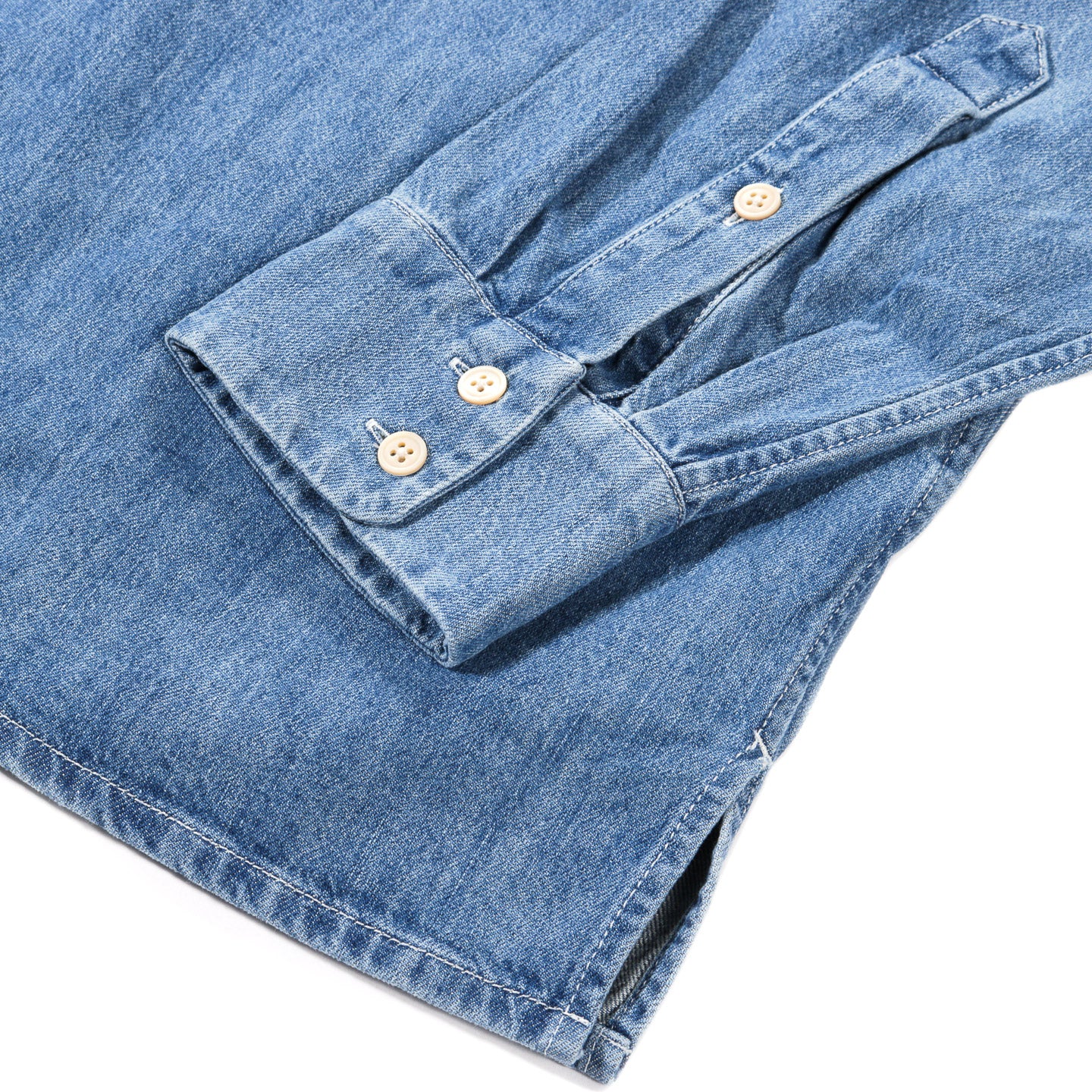 A KIND OF GUISE GUSTO SHIRT WASHED INDIGO