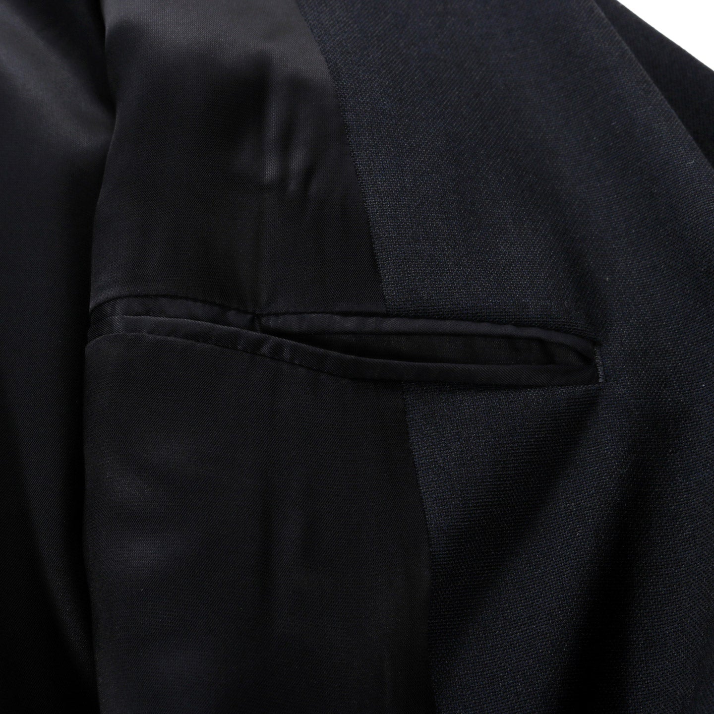 AURALEE WOOL KID MOHAIR HOP SACK JACKET DARK NAVY