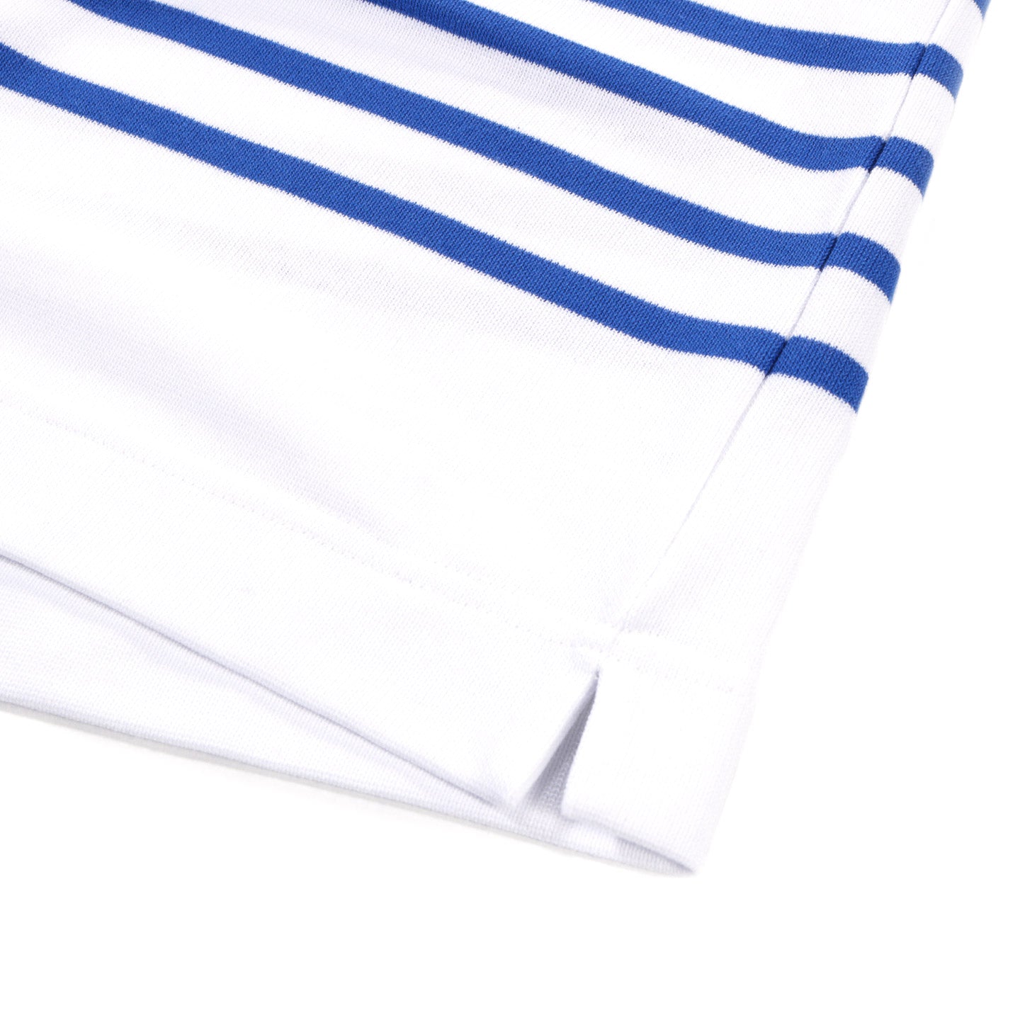 ARPENTEUR POLO WHITE / BLUE NAUTICAL STRIPE