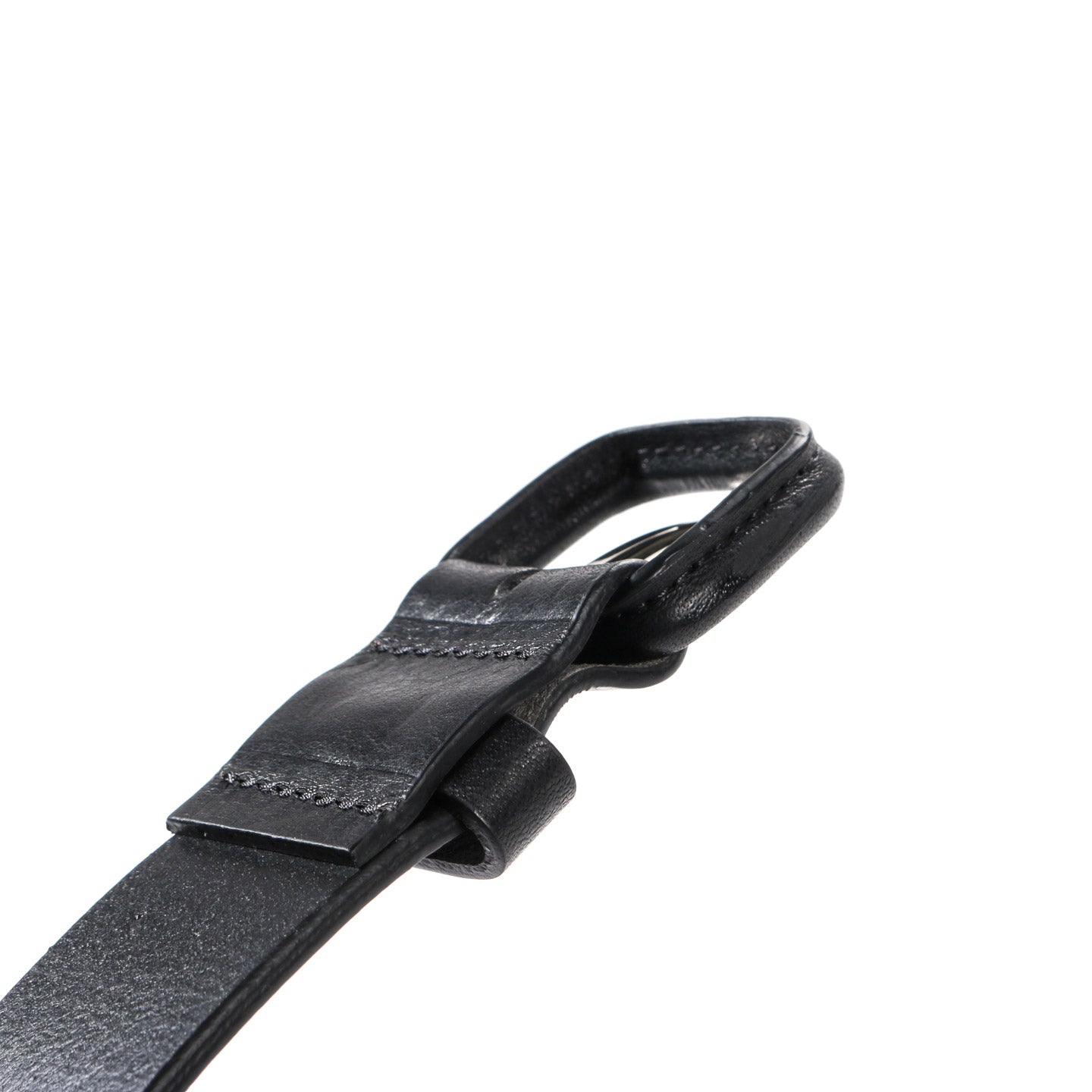 ARPENTEUR LOGIC LEATHER BELT BLACK