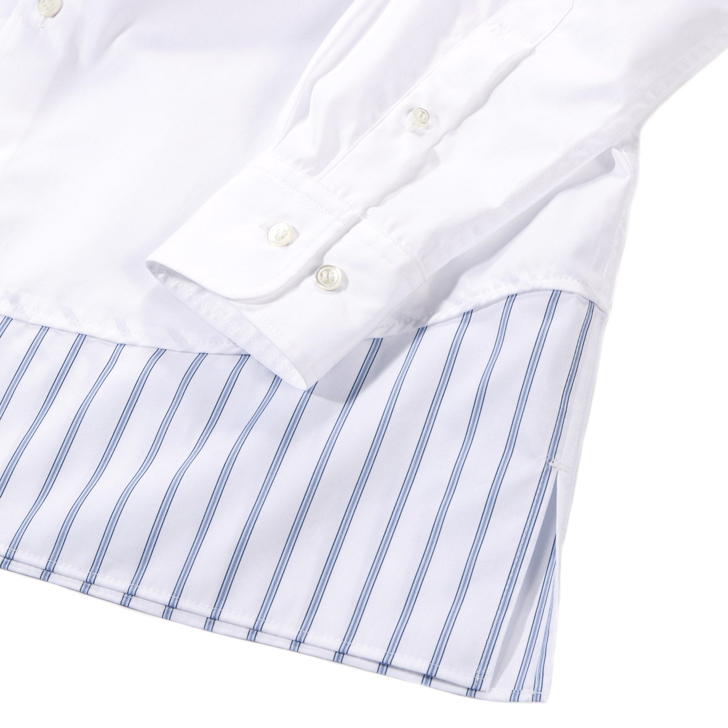 COGNOMEN UNITY LAYERED SHIRT WHITE
