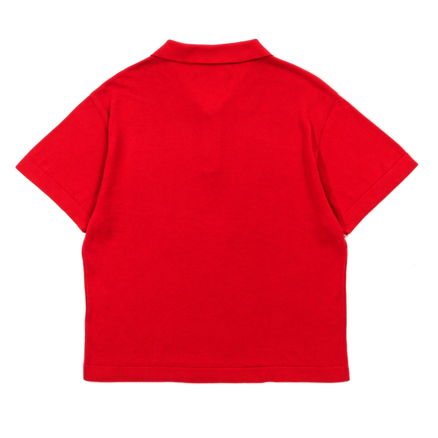 COGNOMEN UK KNIT POLO RED
