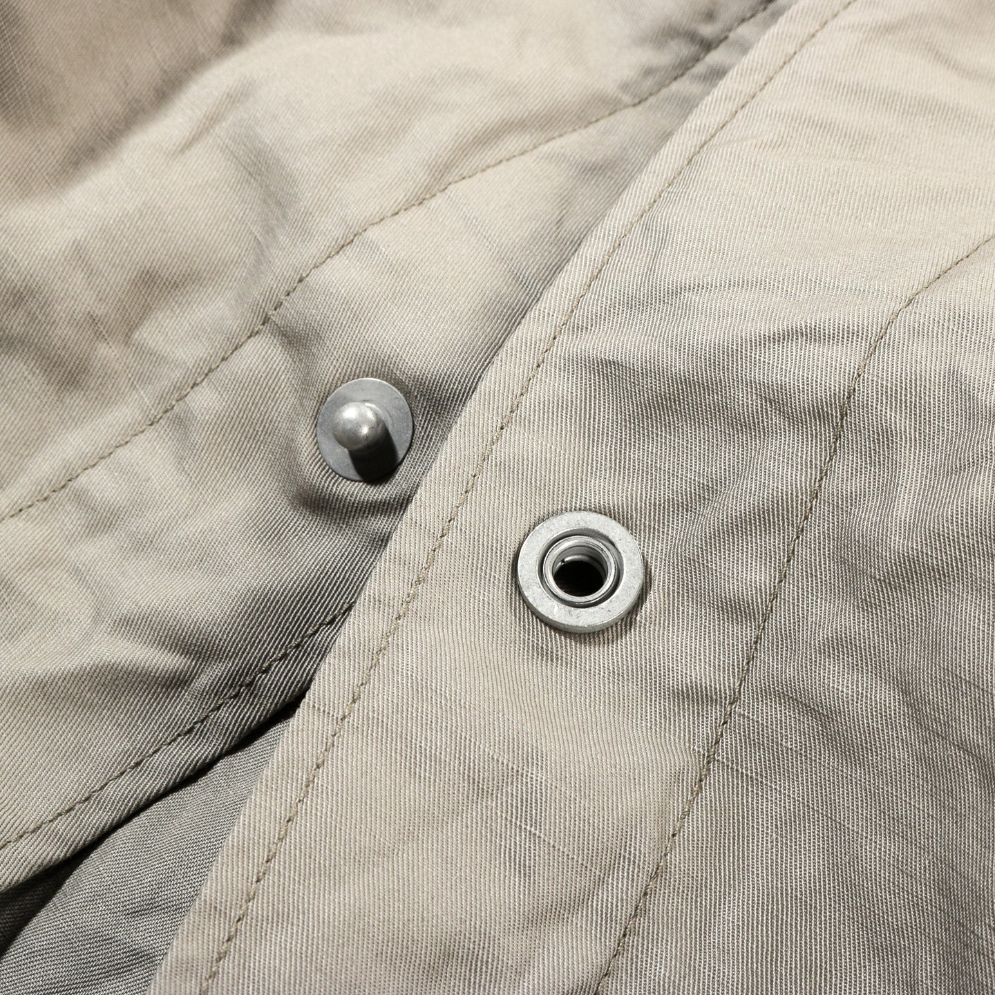 COMME DES GARCONS HOMME C002 LIGHT PARKA GREY BEIGE
