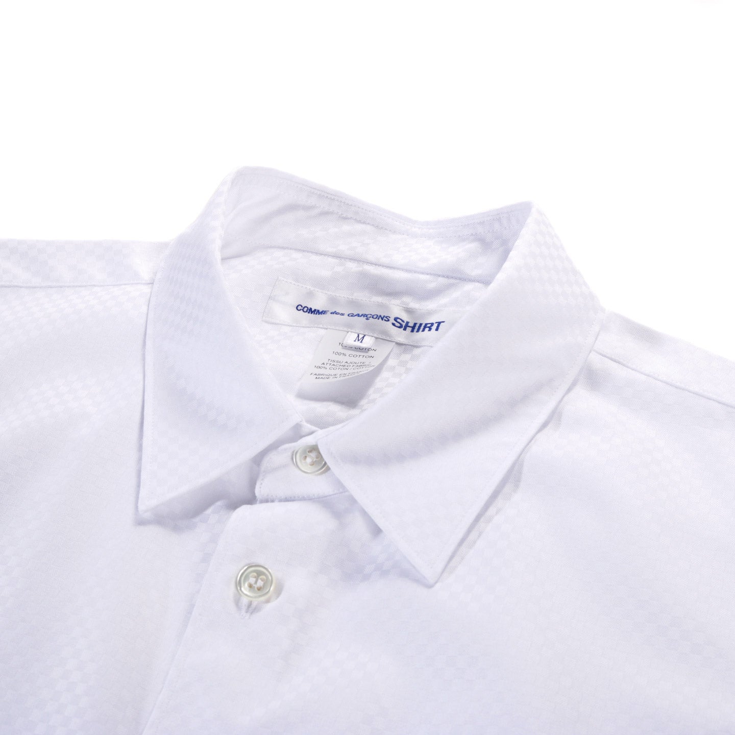 COMME DES GARCONS SHIRT B043 SHIRT WHITE / STRIPE