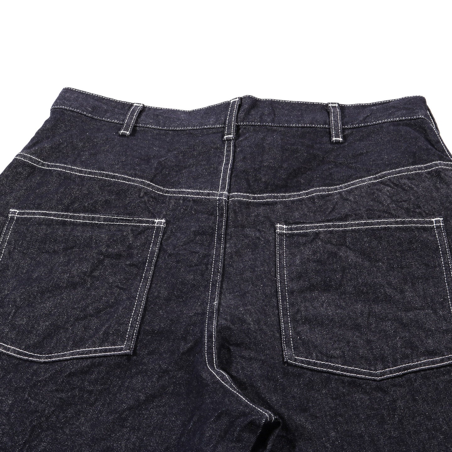 COMME DES GARCONS HOMME P015 WIDE DENIM PANTS INDIGO