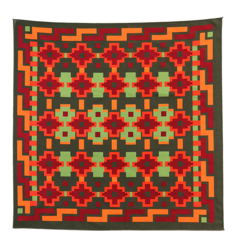 DAHLIA ELSAYED & ANDREW DEMIRJIAN WHICH YESTERDAY IS TOMORROW? BANDANA DARK OLIVE