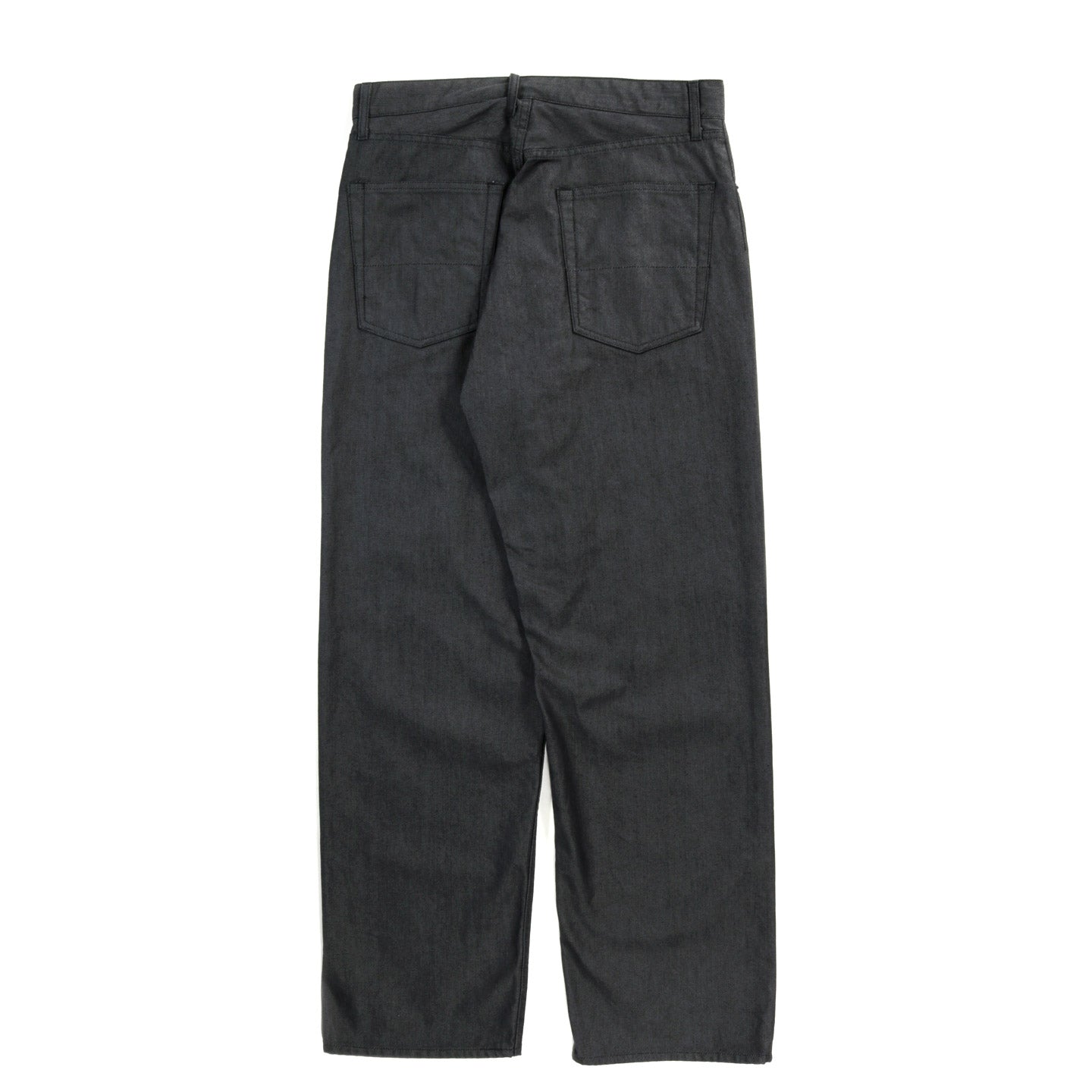ENGINEERED GARMENTS RF JEANS CHARCOAL COTTON HEAVY TWILL