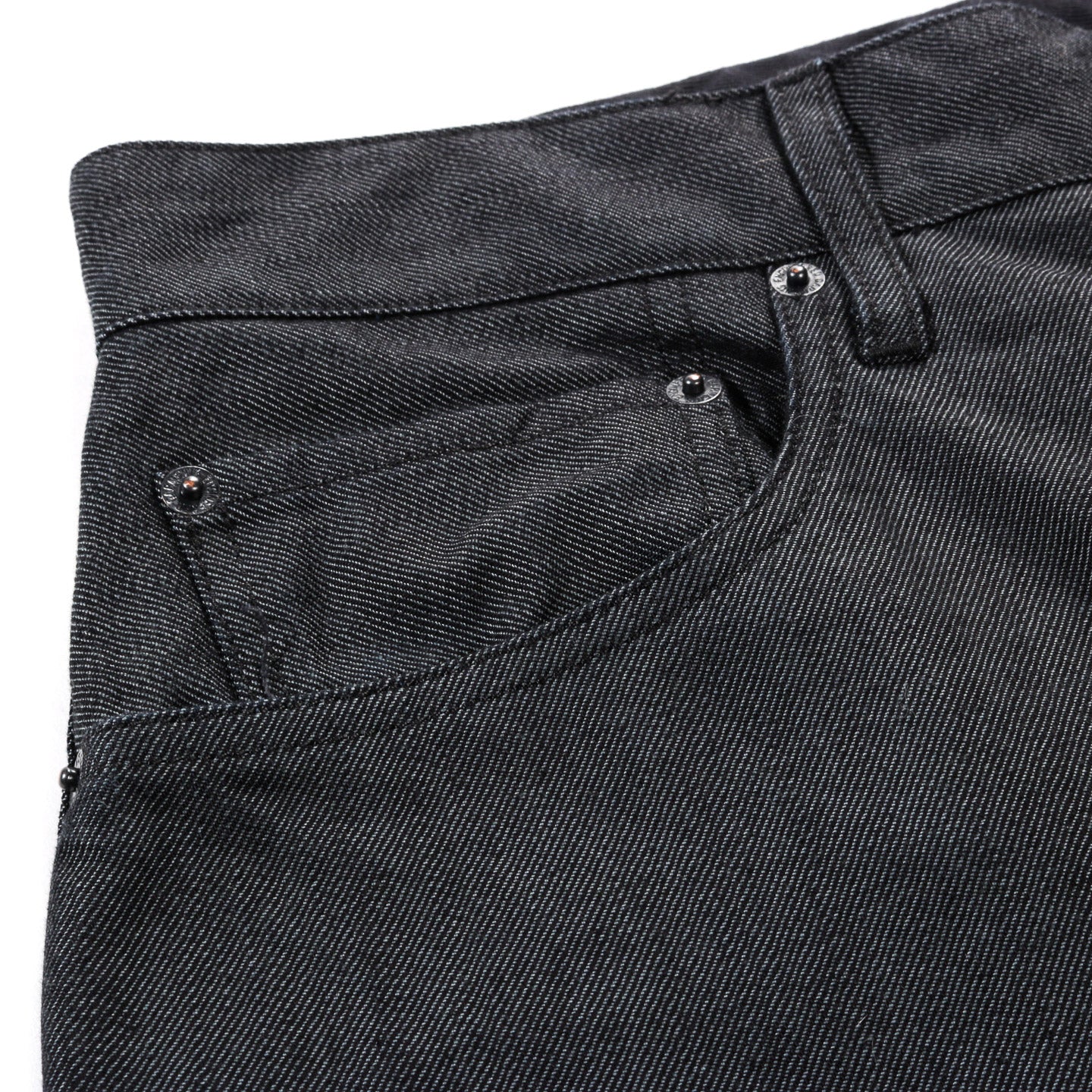ENGINEERED GARMENTS RF JEANS CHARCOAL COTTON HEAVY TWILL