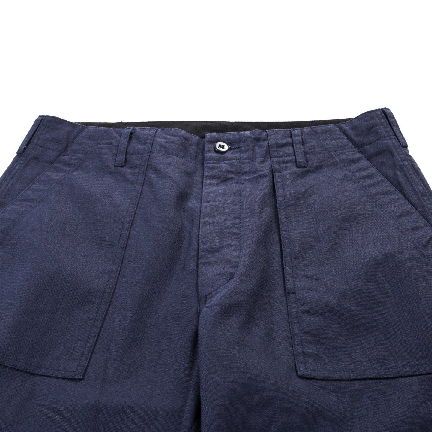 ENGINEERED GARMENTS FATIGUE PANT NAVY 10OZ. DUCK CANVAS