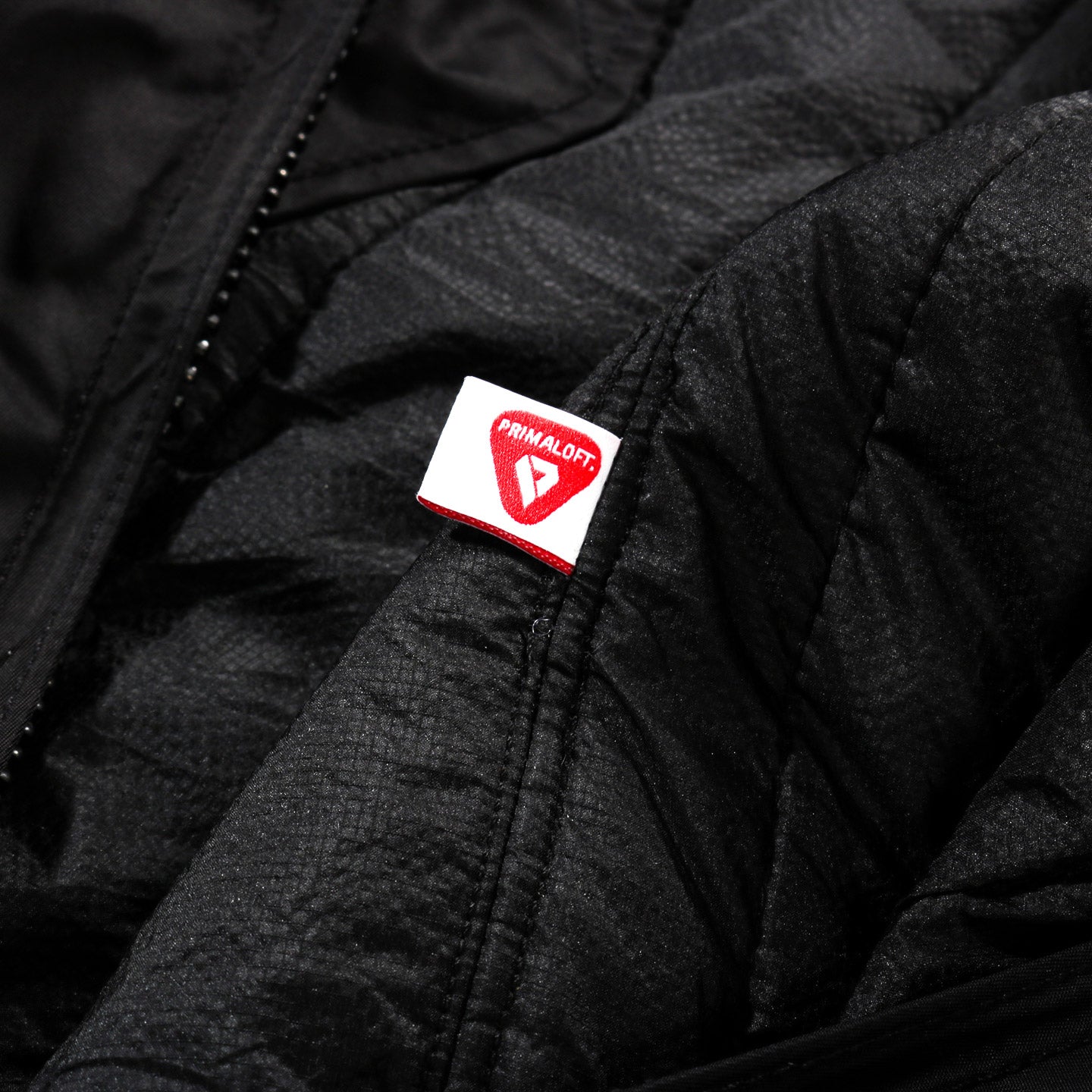 ENGINEERED GARMENTS AVIATOR JACKET BLACK FLIGHT SATIN NYLON