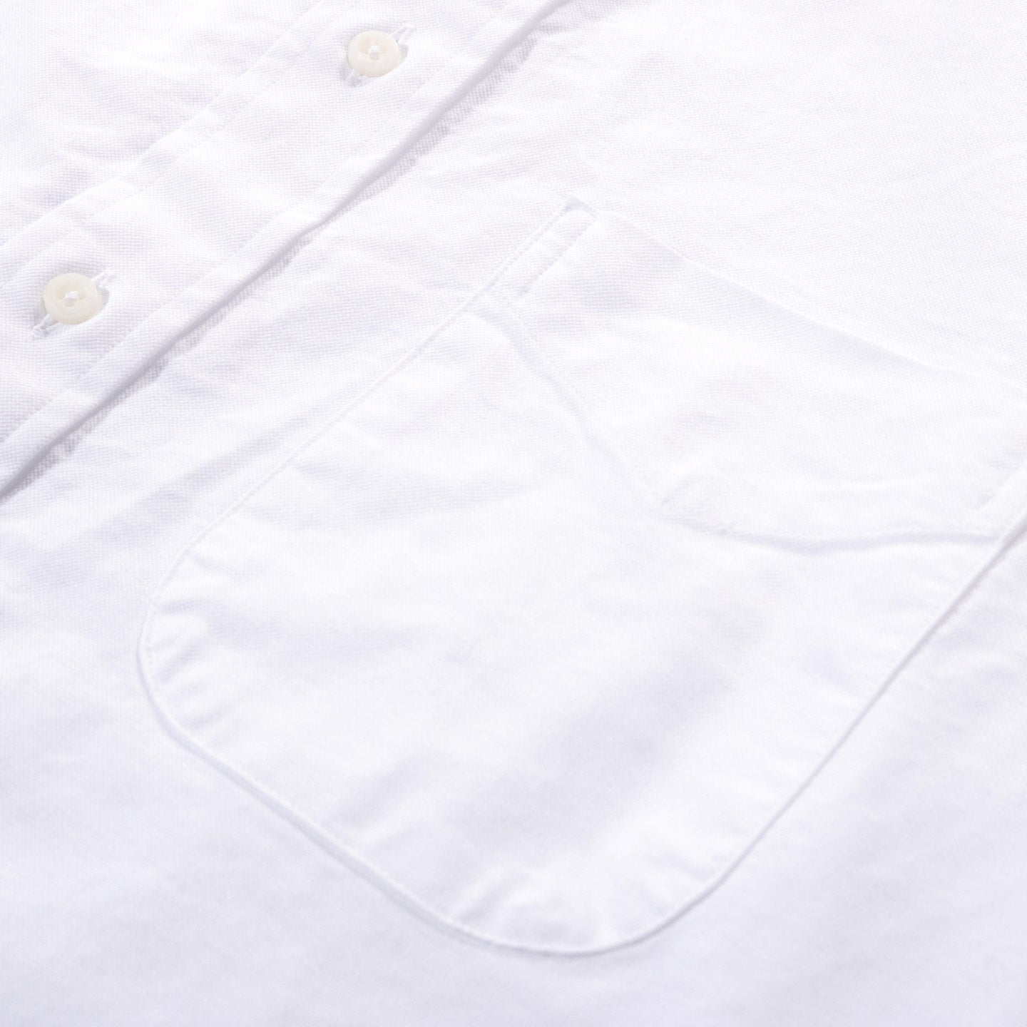 GITMAN VINTAGE BUTTON DOWN CLASSIC WHITE OXFORD