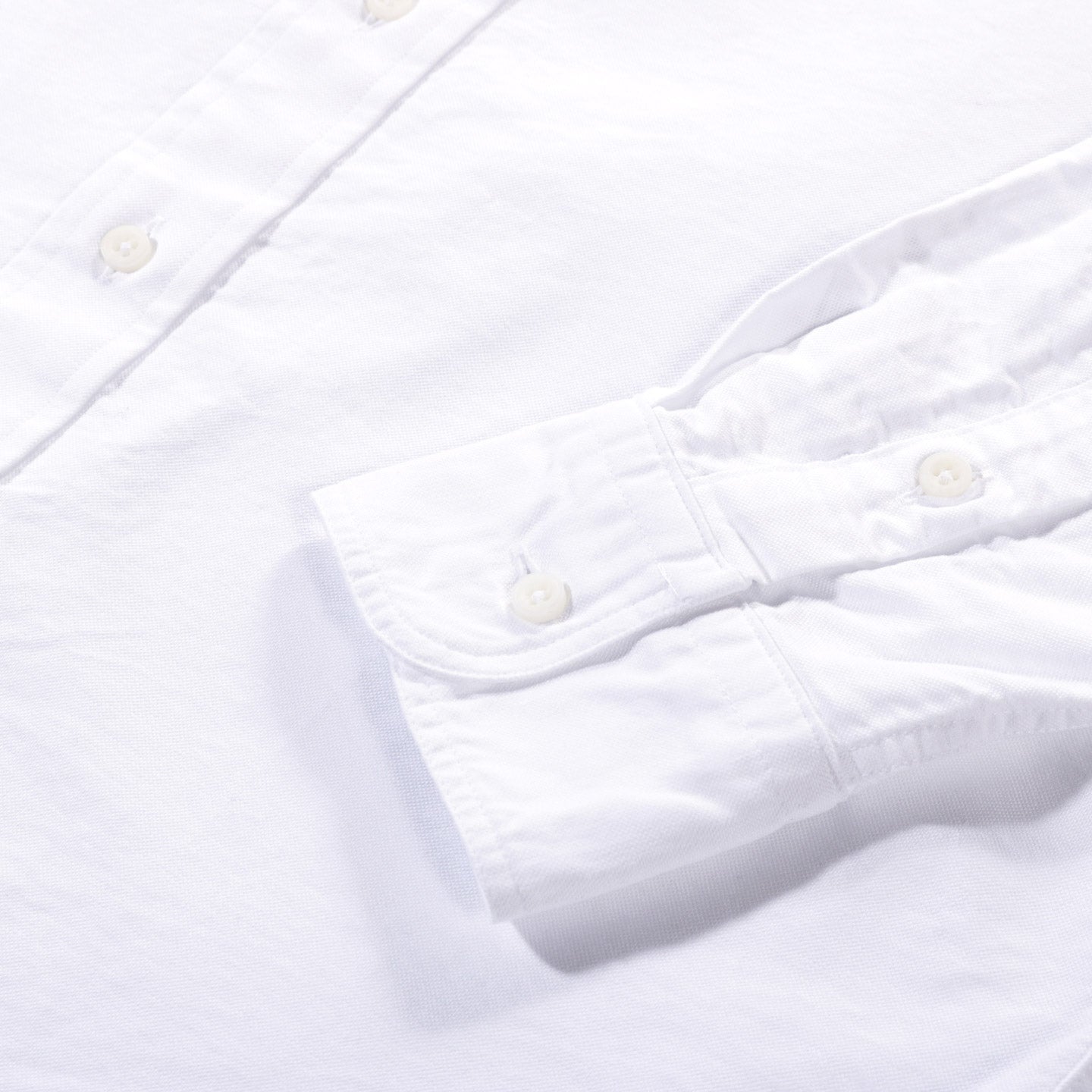 GITMAN VINTAGE BUTTON DOWN CLASSIC WHITE OXFORD