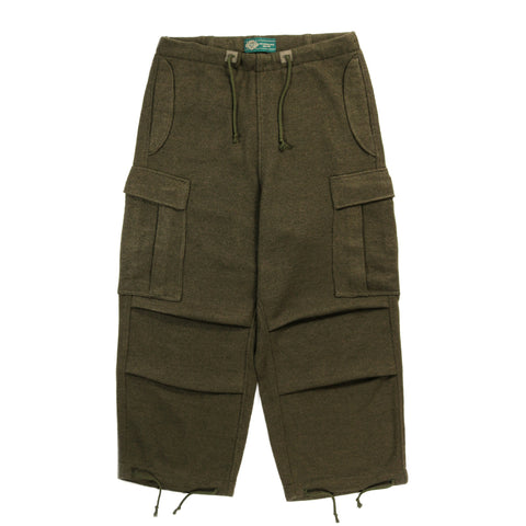GIM CONTEXT KNITTED ARMY PANTS KHAKI
