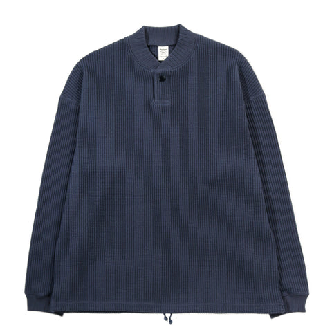 JACKMAN WAFFLE GJ NECK RETRO NAVY