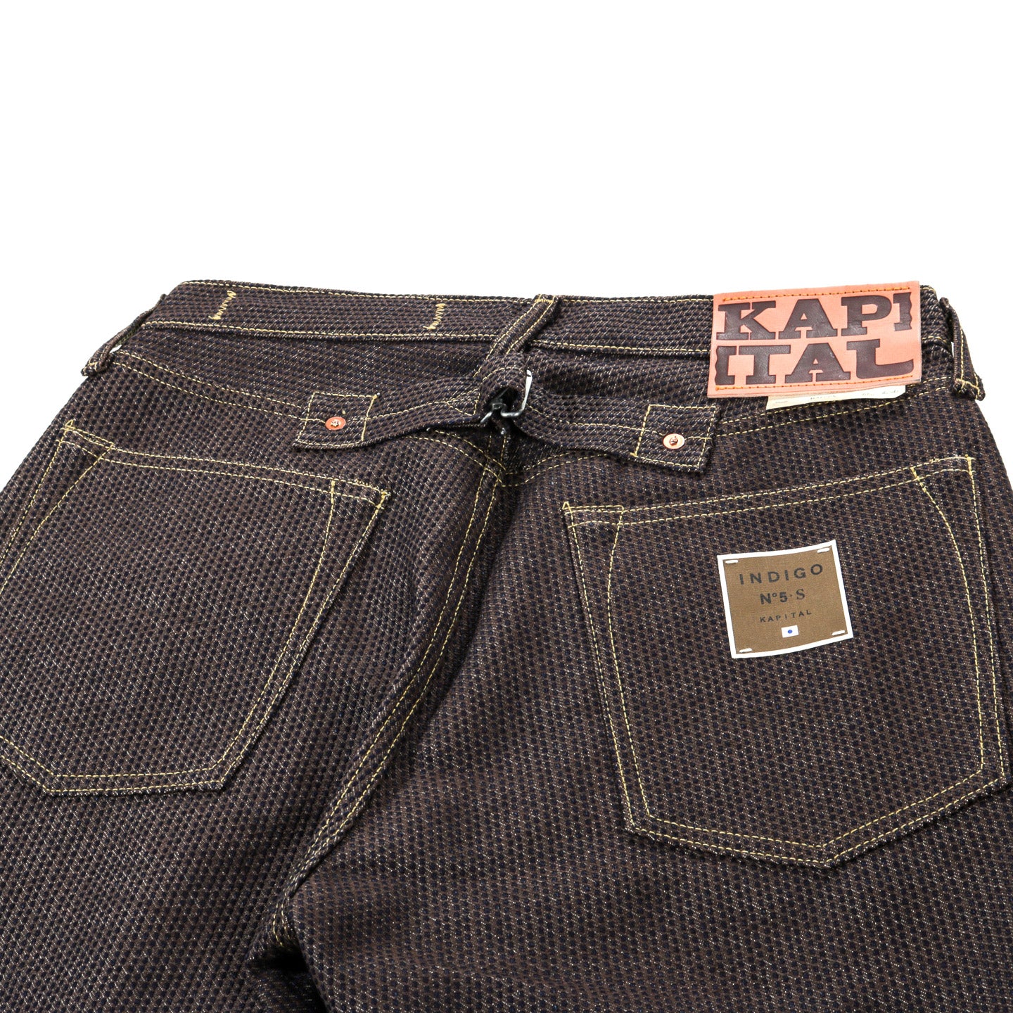 KAPITAL CENTURY DENIM NO.5-S MONKEY CISCO
