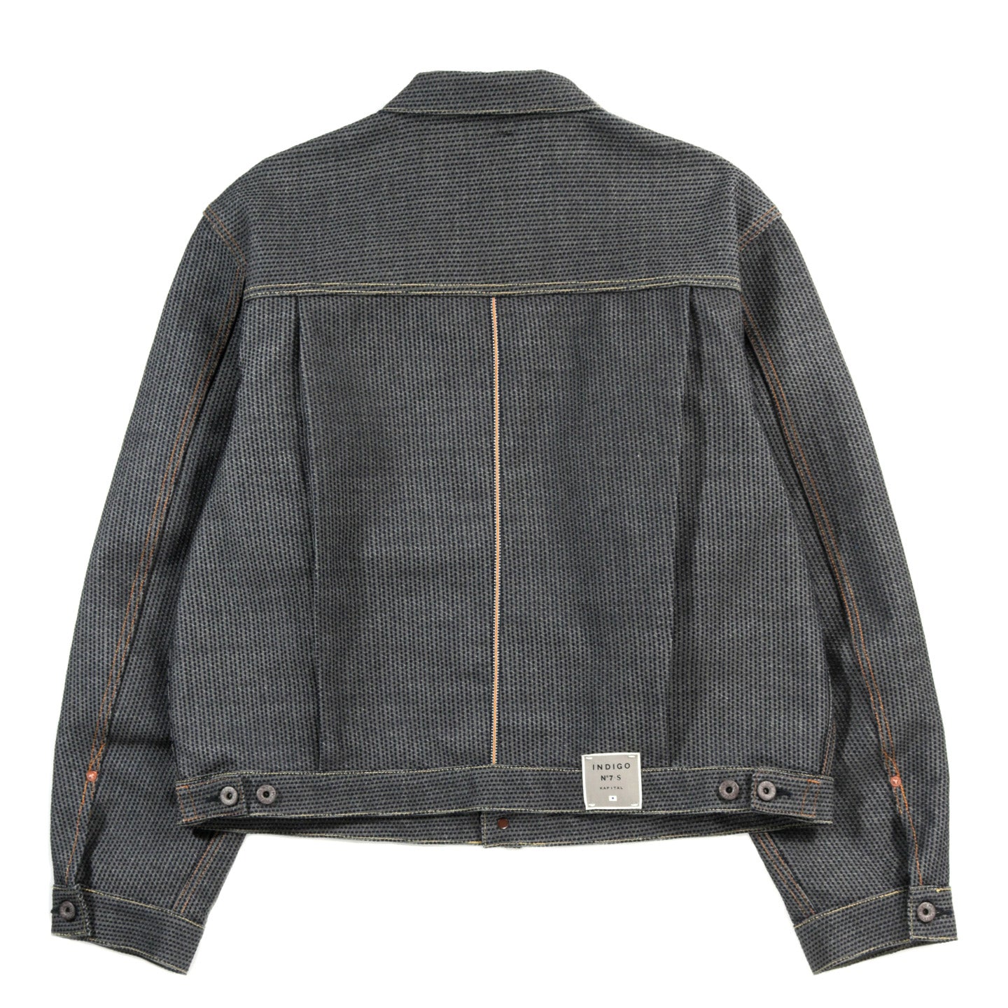 KAPITAL KOUNTRY CENTURY DENIM LACE-UP 2ND JACKET NO.7-S