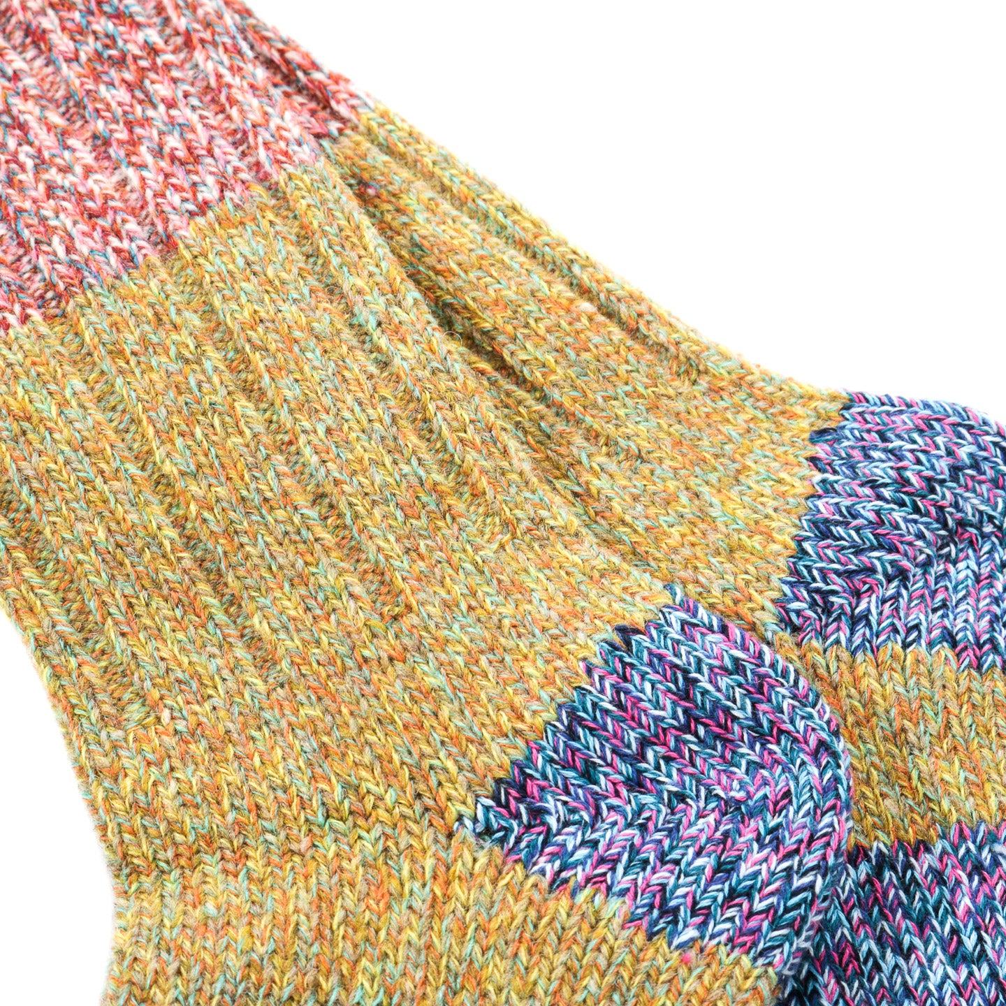 KAPITAL 56 YARNS GRANDRELLE GOGH SOCKS PURPLE NAVY
