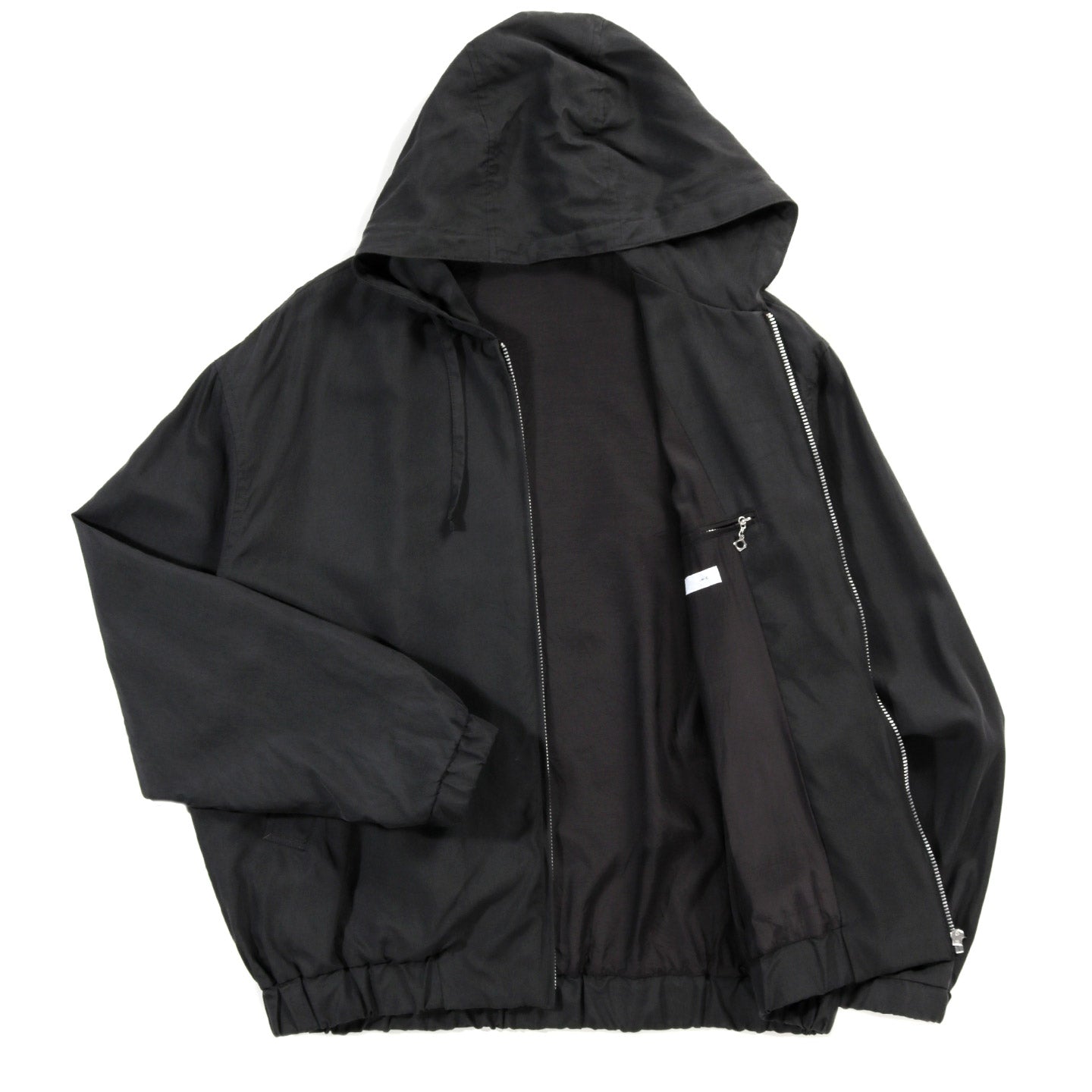 LADY WHITE CO. KAPTAIN SUNSHINE SILK ZIP JACKET FADE BLACK