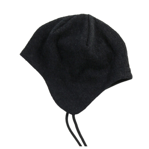 LADY WHITE CO. EARFLAP CAP CHARCOAL