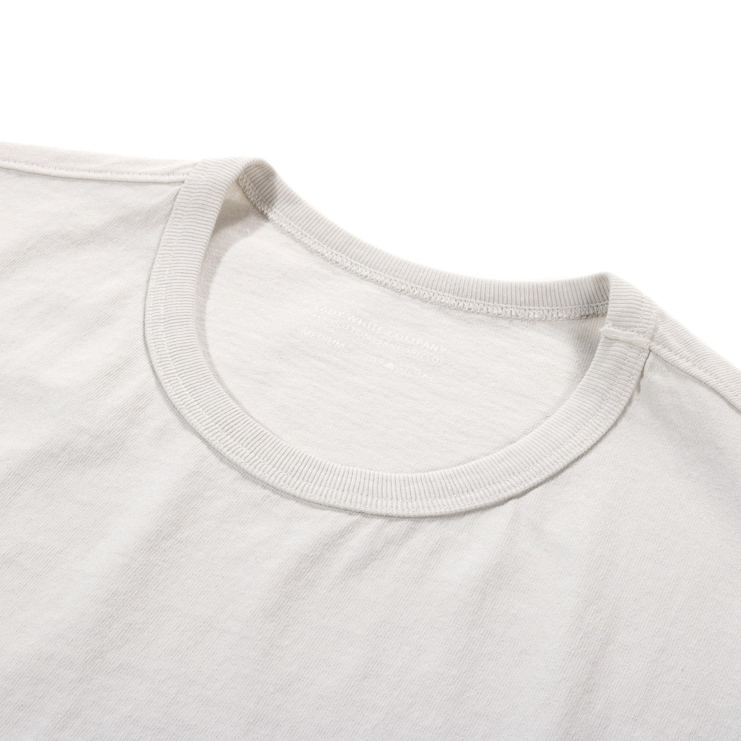 LADY WHITE CO. T-SHIRT OFF WHITE
