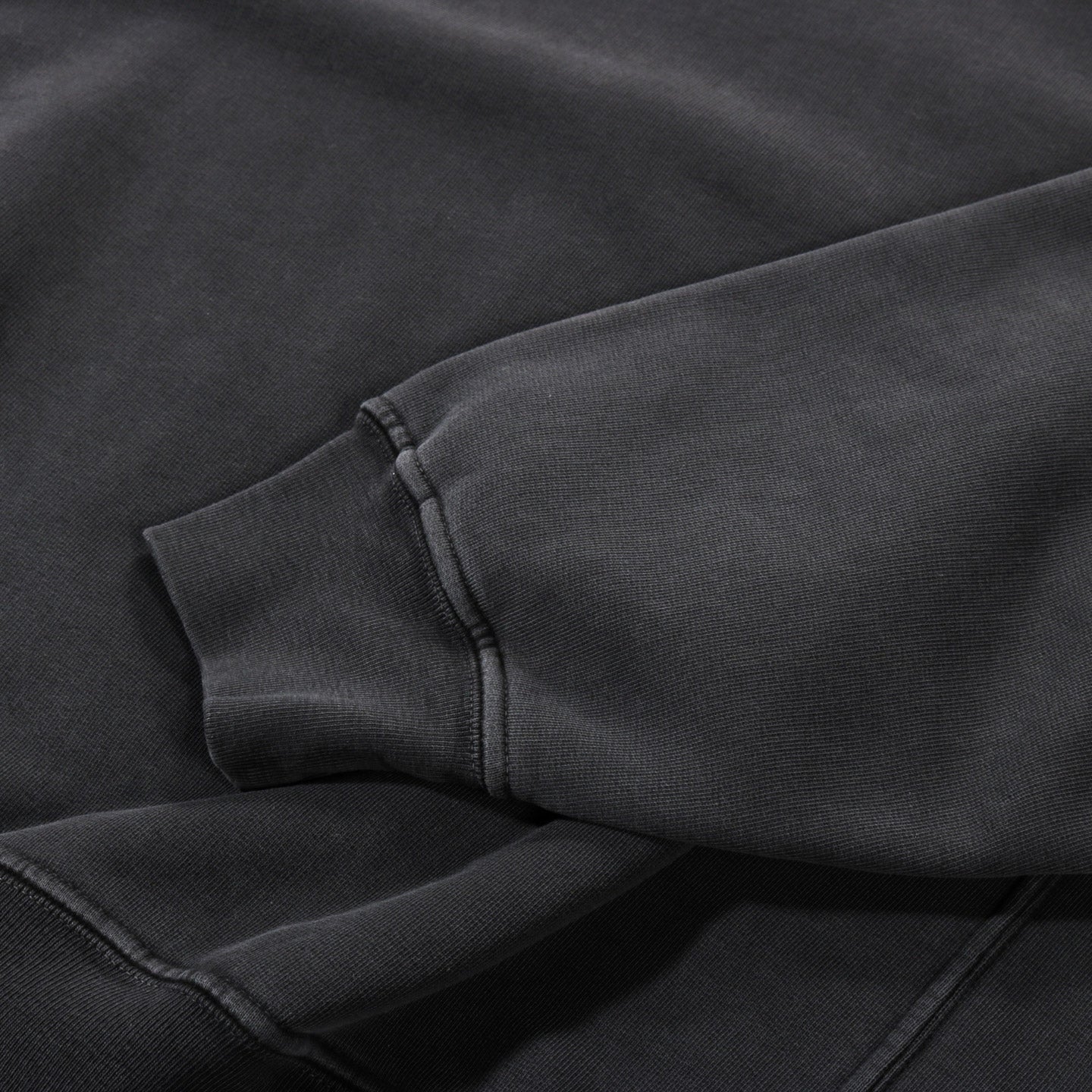 LADY WHITE CO. MINI CREWNECK PIGMENT CHARCOAL