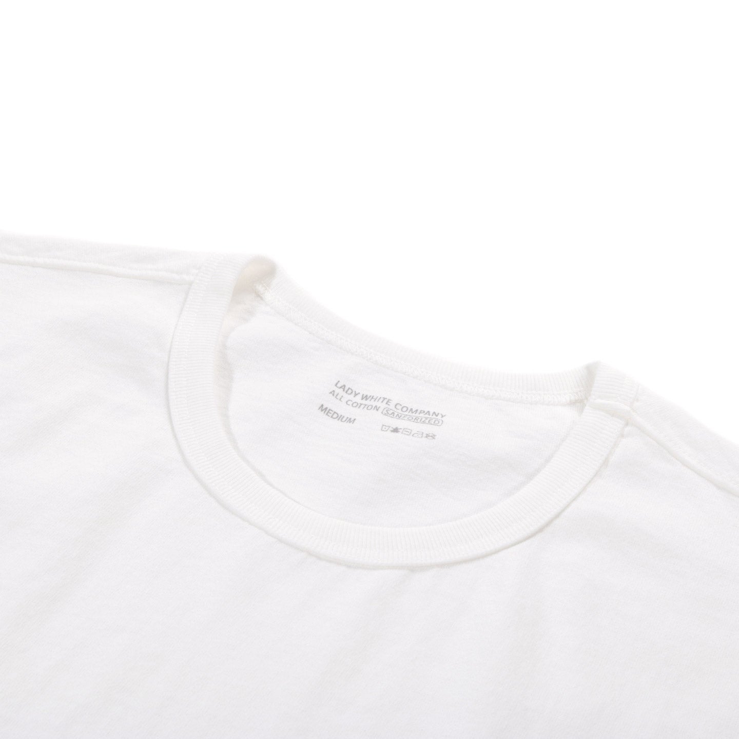 LADY WHITE CO. T-SHIRT 2-PACK WHITE
