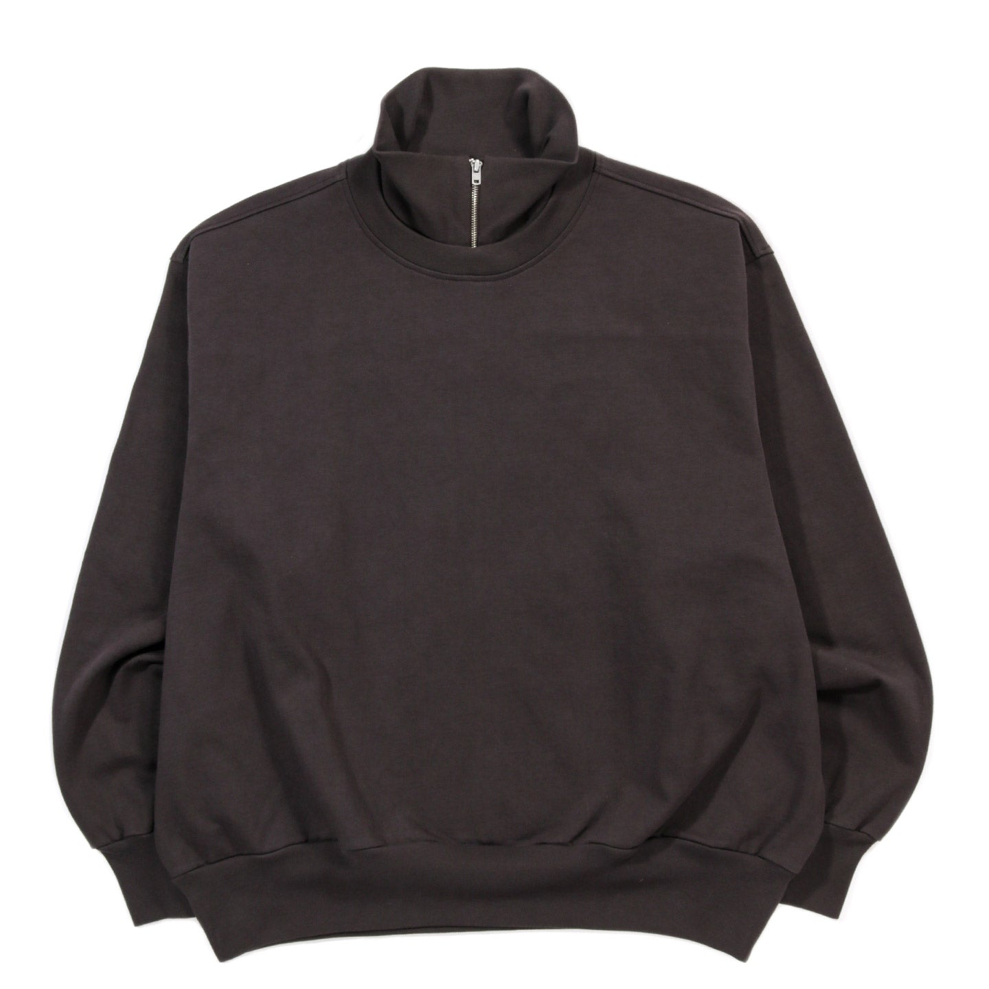 LADY WHITE CO. LAYERED 1/4 ZIP PEWTER