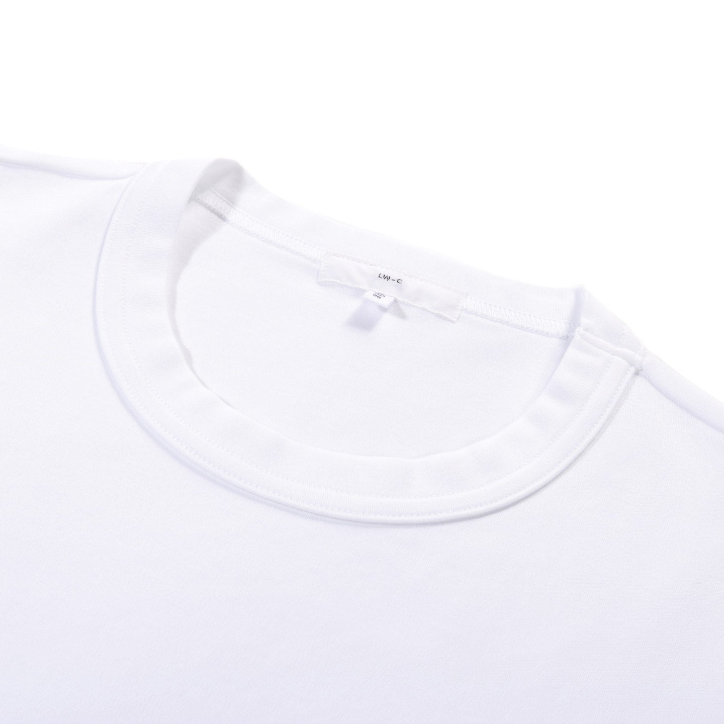 LADY WHITE CO. PIMA LOCK T-SHIRT WHITE