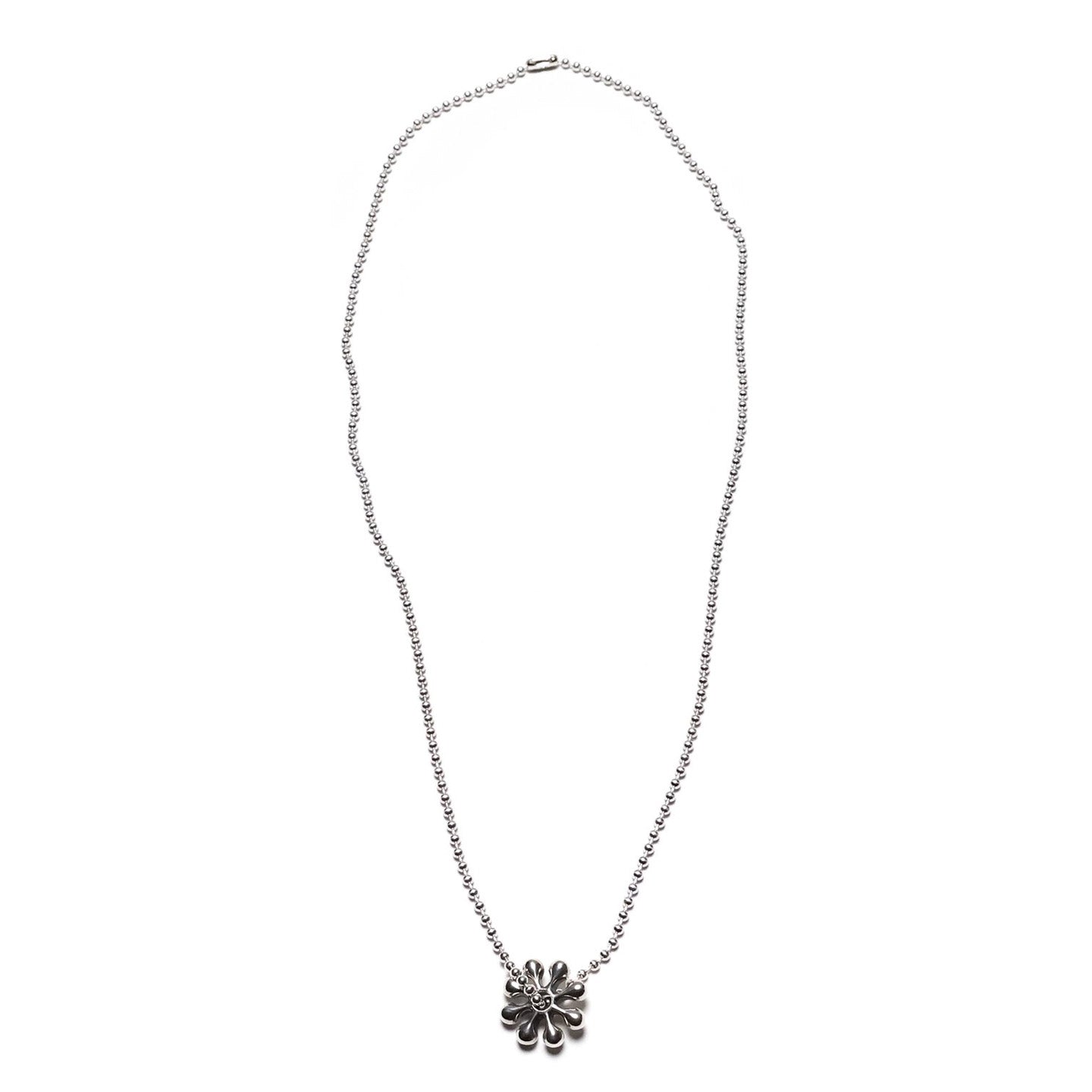 MAPLE ORBIT PENDANT + BALL CHAIN SILVER 925