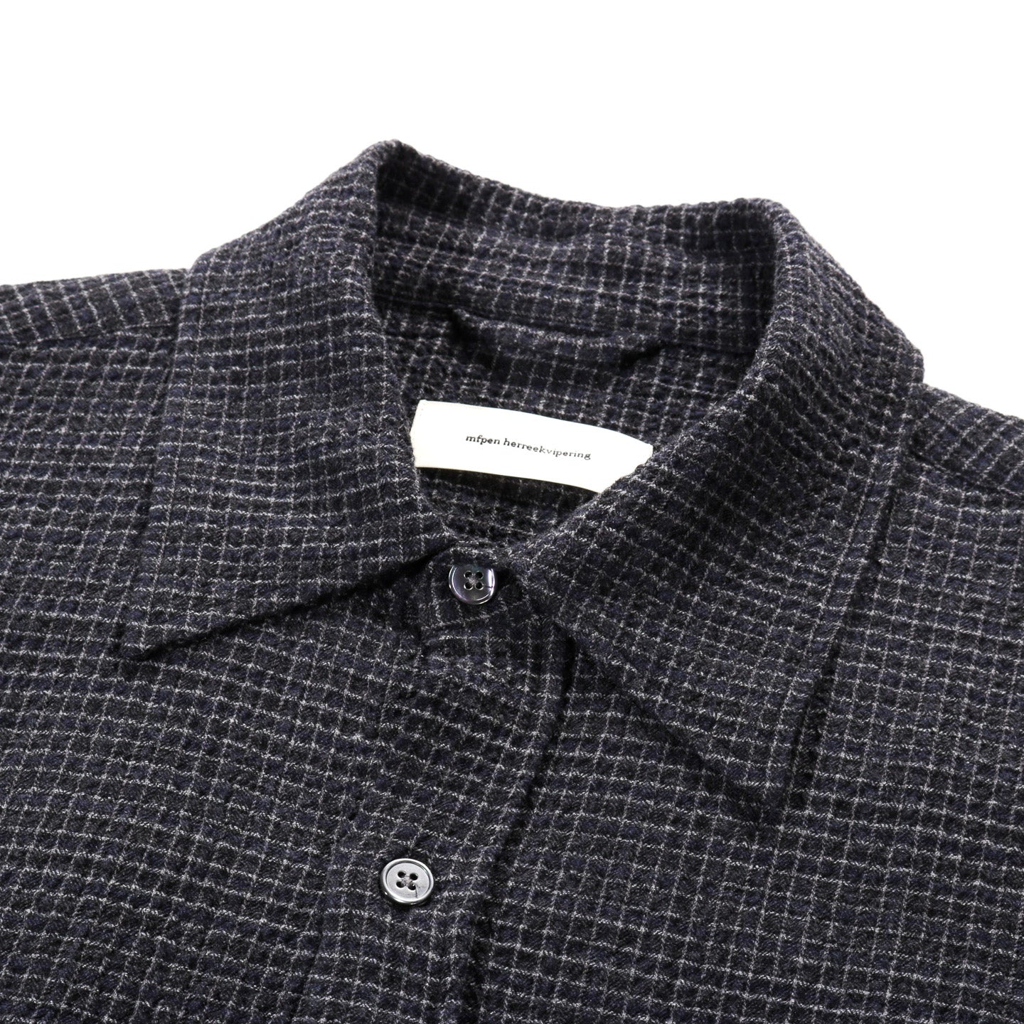 MFPEN VACATION SHIRT MIDNIGHT CHECK