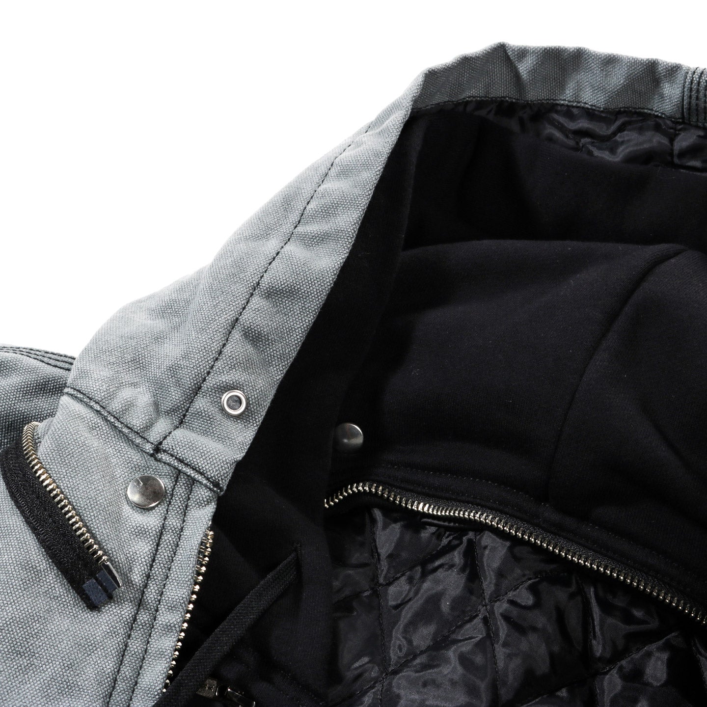 N.HOOLYWOOD 2252-BL70 HOODED WORK JACKET CHARCOAL