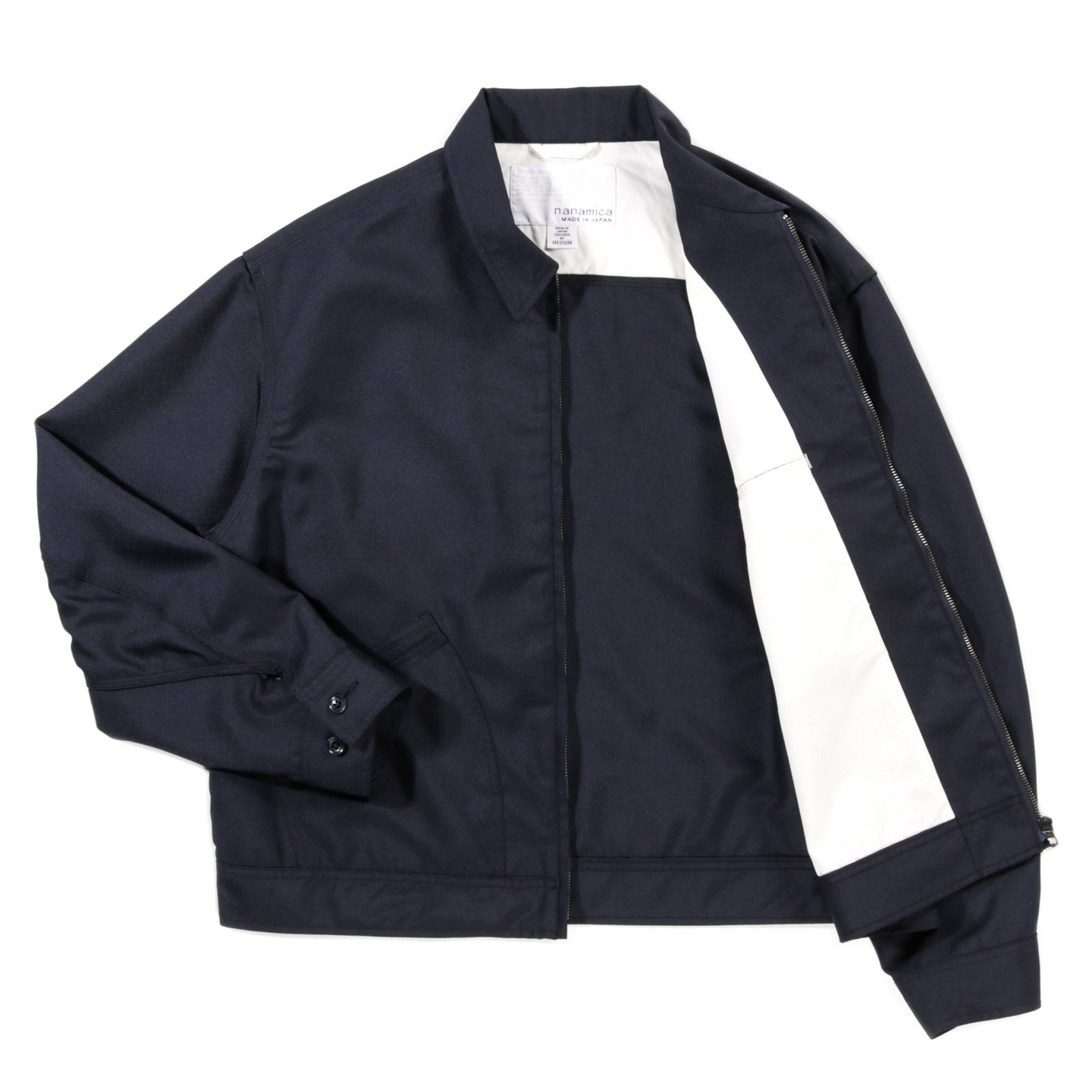 NANAMICA POLYESTER TWILL DECK JACKET DARK NAVY