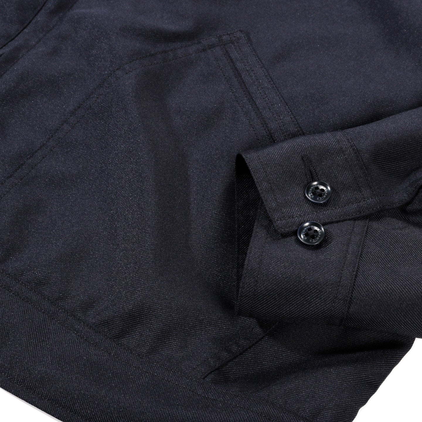 NANAMICA POLYESTER TWILL DECK JACKET DARK NAVY