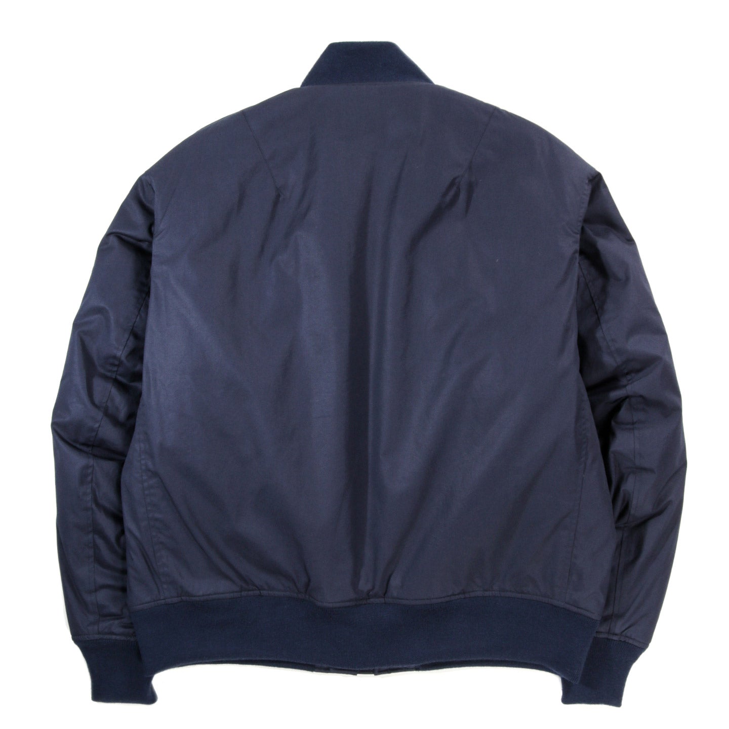 NANAMICA INSULATION VARSITY JACKET NAVY