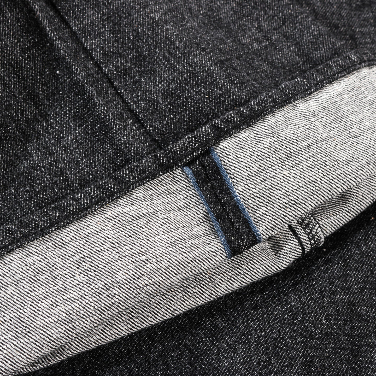 NANAMICA SELVAGE DENIM PANTS BLACK