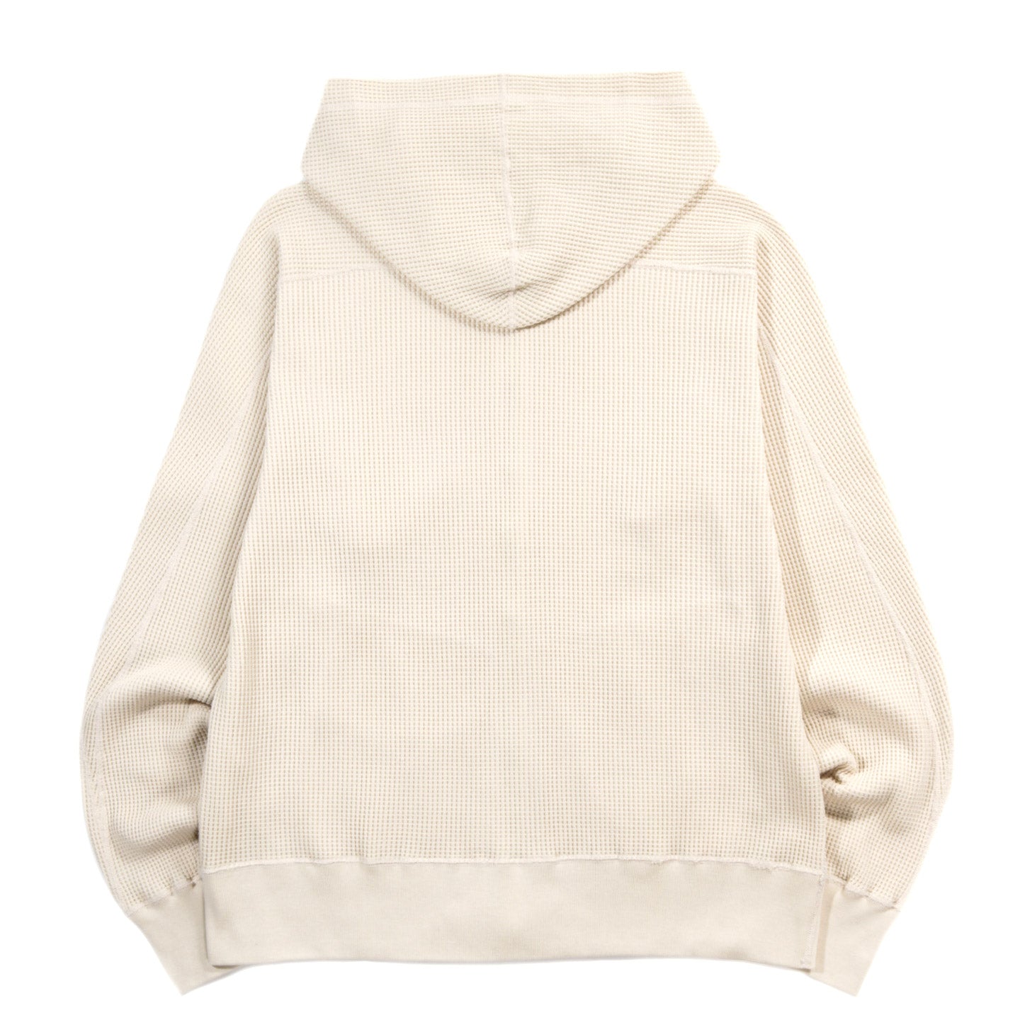 NANAMICA ZIP UP THERMAL HOODIE NATURAL