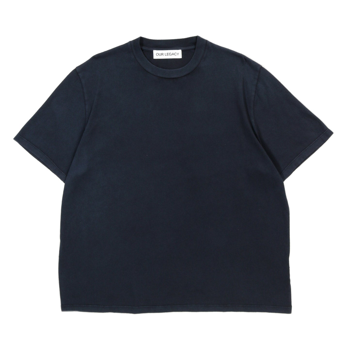OUR LEGACY BOX T-SHIRT WORN BLUE LEGACY JERSEY