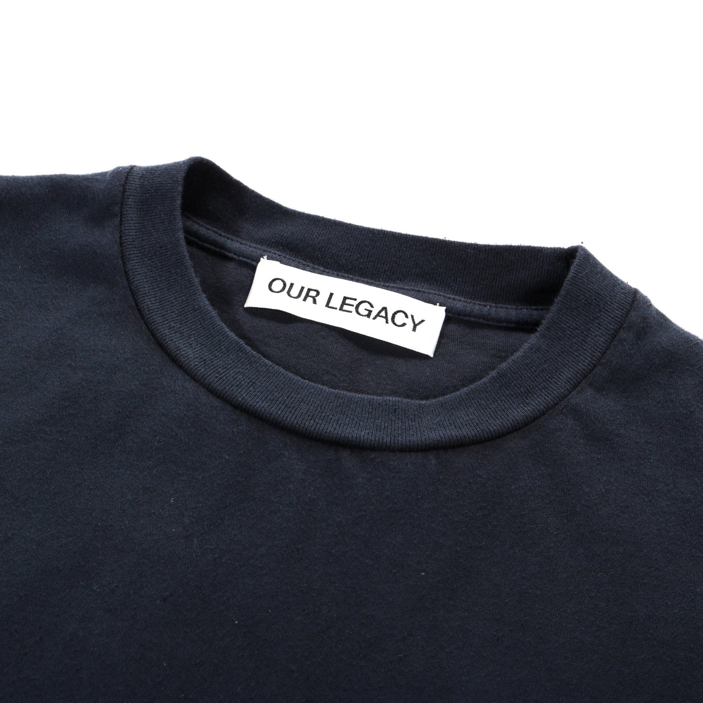 OUR LEGACY BOX T-SHIRT WORN BLUE LEGACY JERSEY