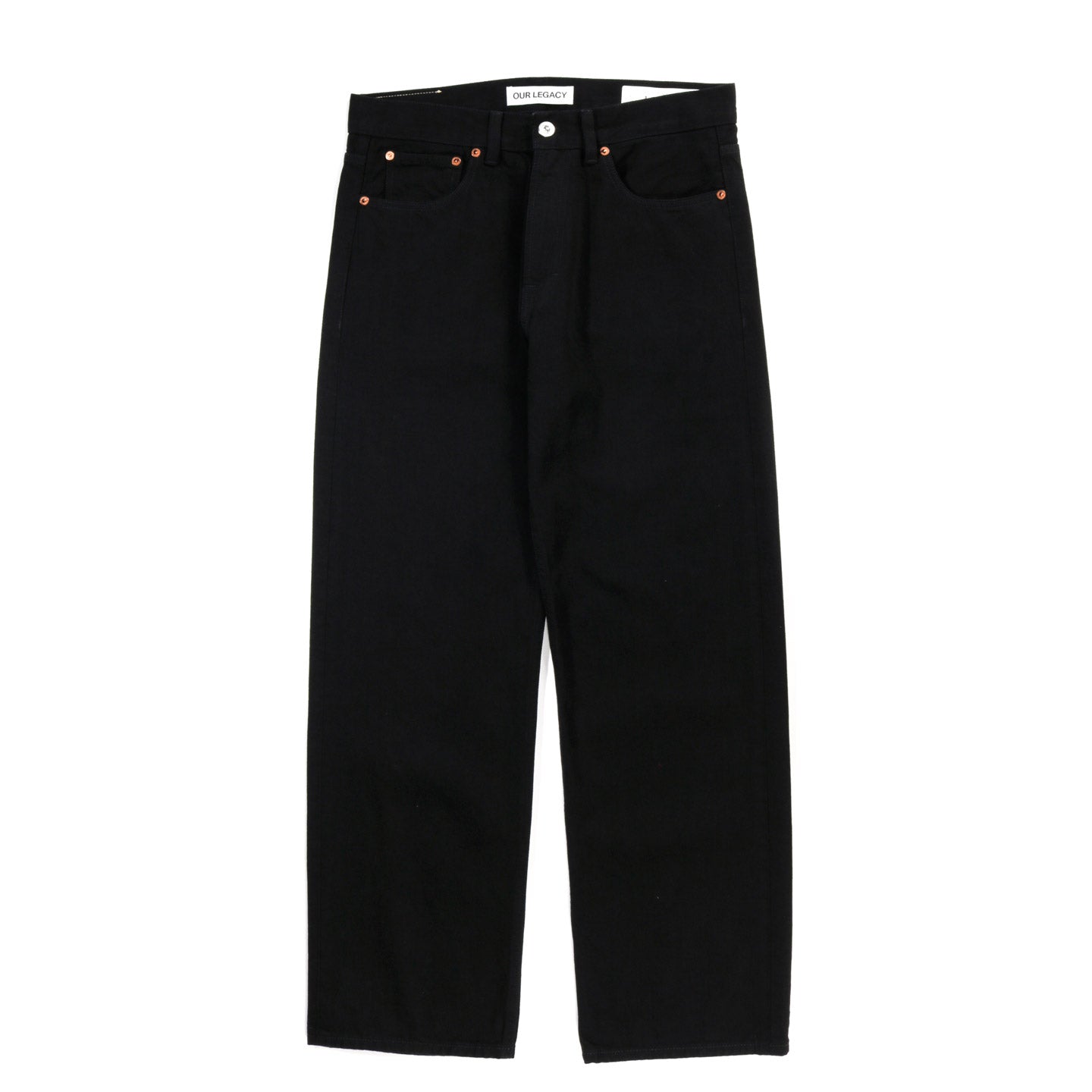 OUR LEGACY THIRD CUT BLACK SELVEDGE
