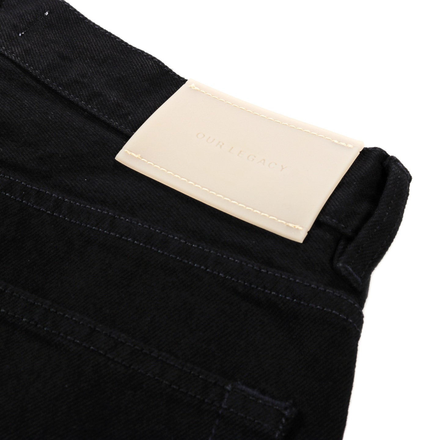 OUR LEGACY THIRD CUT BLACK SELVEDGE