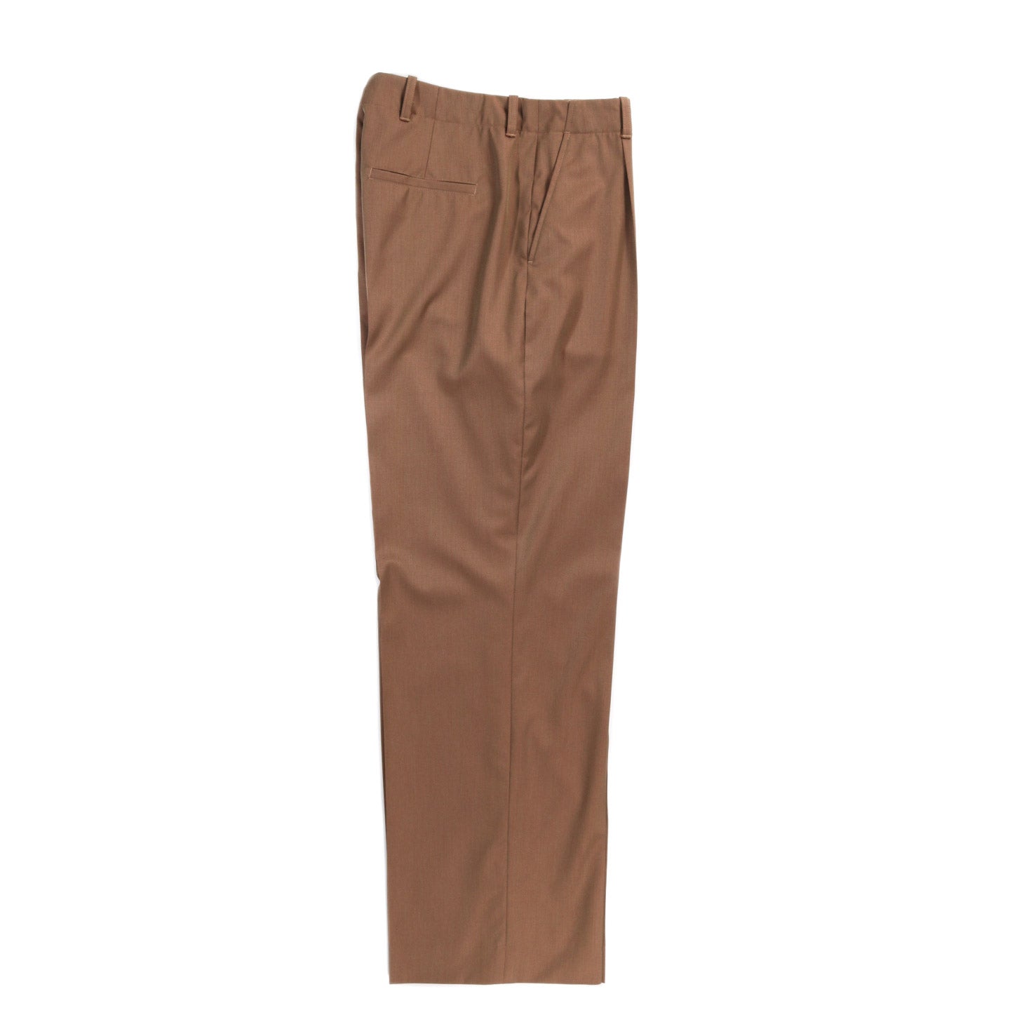 OUR LEGACY BORROWED CHINO BRONZE CANGIANTE FINE WOOL